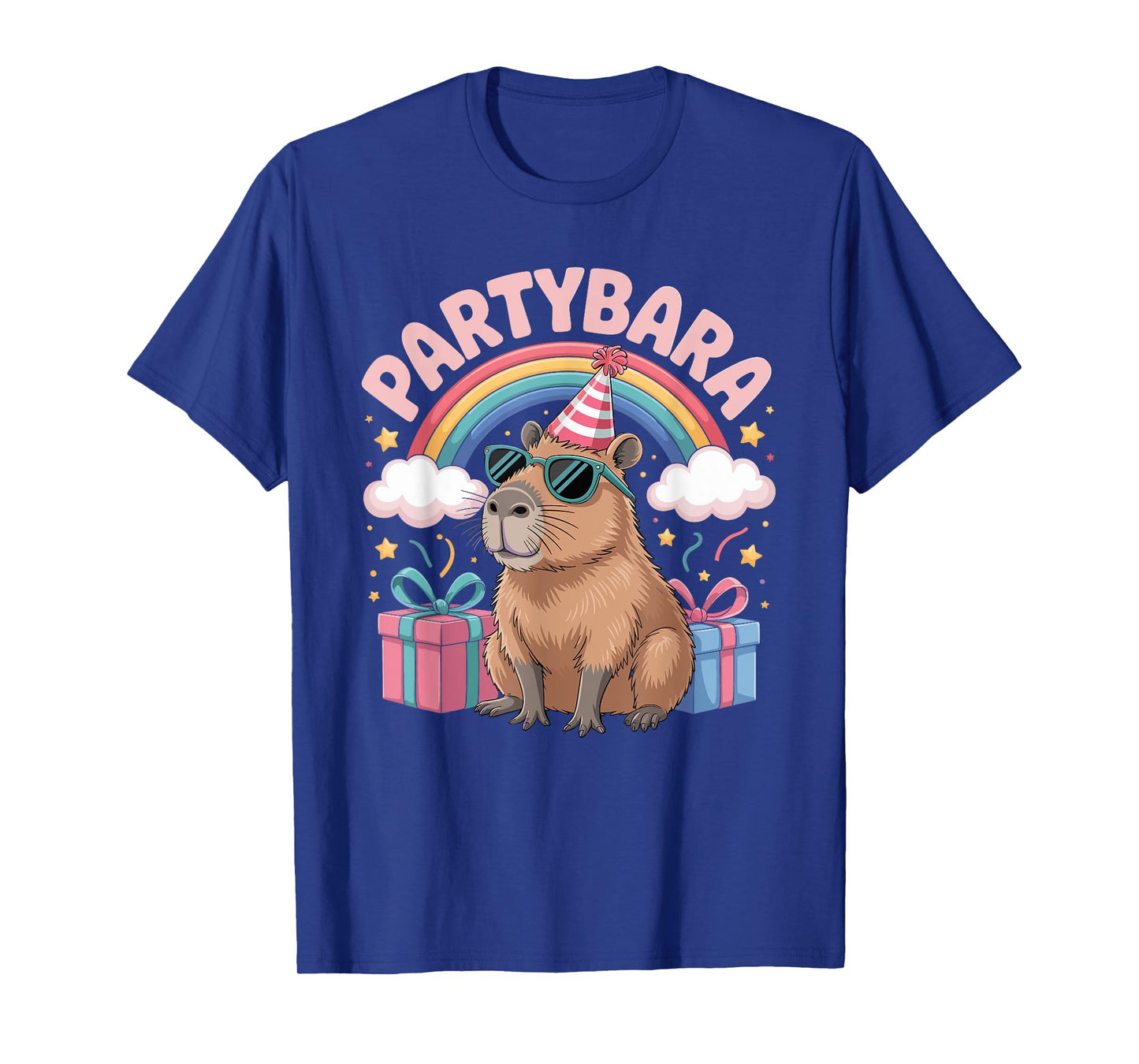 Capybara Birthday for Kids Fun Capybara Party Partybara T-Shirt