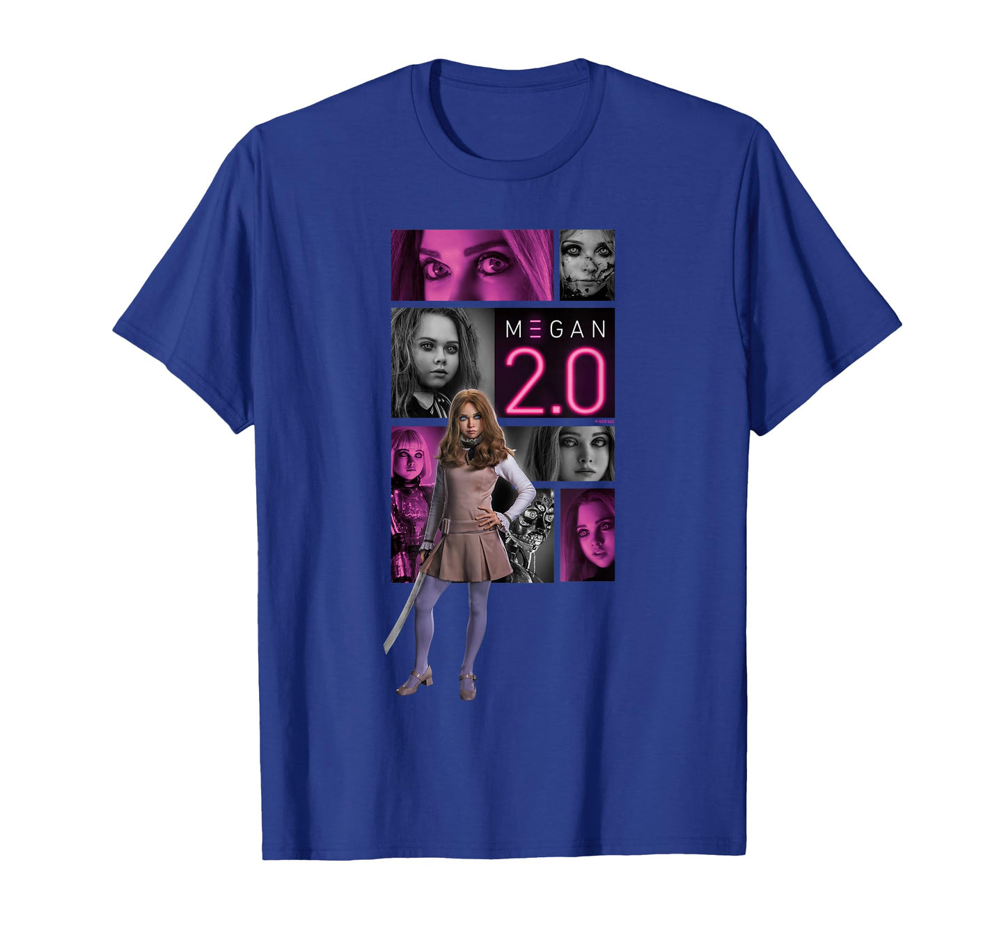 M3GAN 2.0 Killer Collage T-Shirt