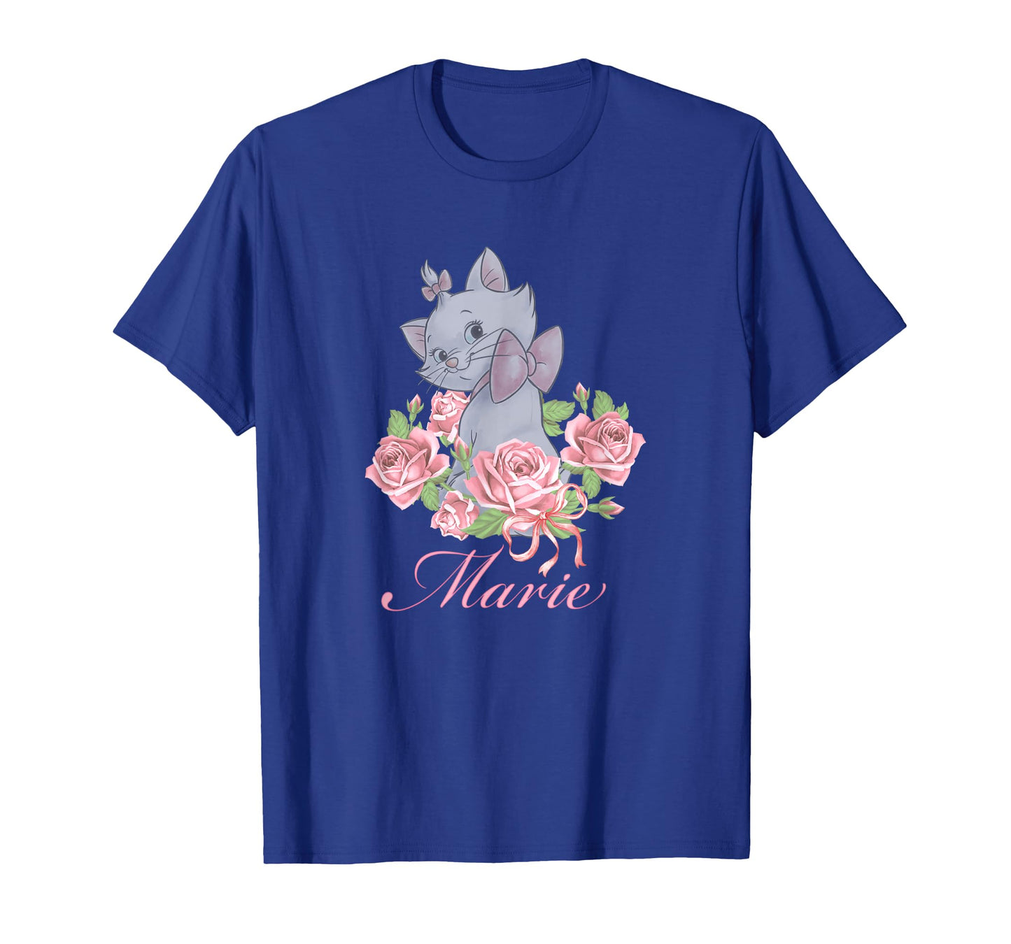Disney The Aristocats Marie Floral Design T-Shirt