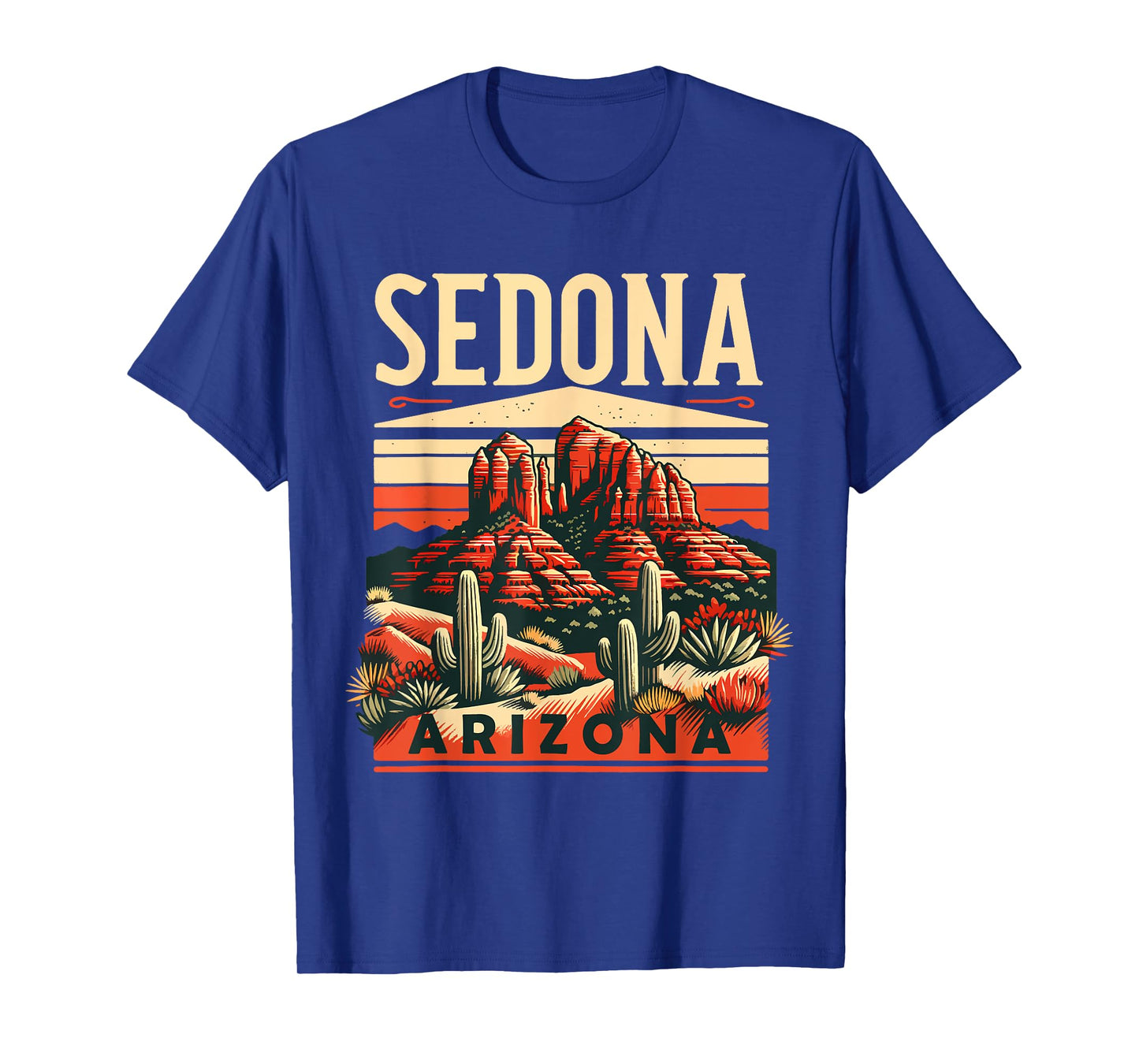 Vintage Sedona Arizona Hiking Outdoor Mountain Sedona AZ T-Shirt