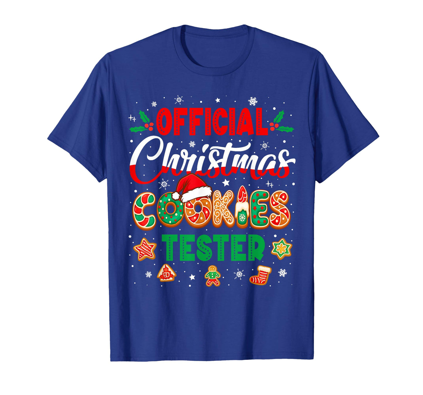 Official Christmas Cookie Tester Taster Baking Crew Toddler T-Shirt