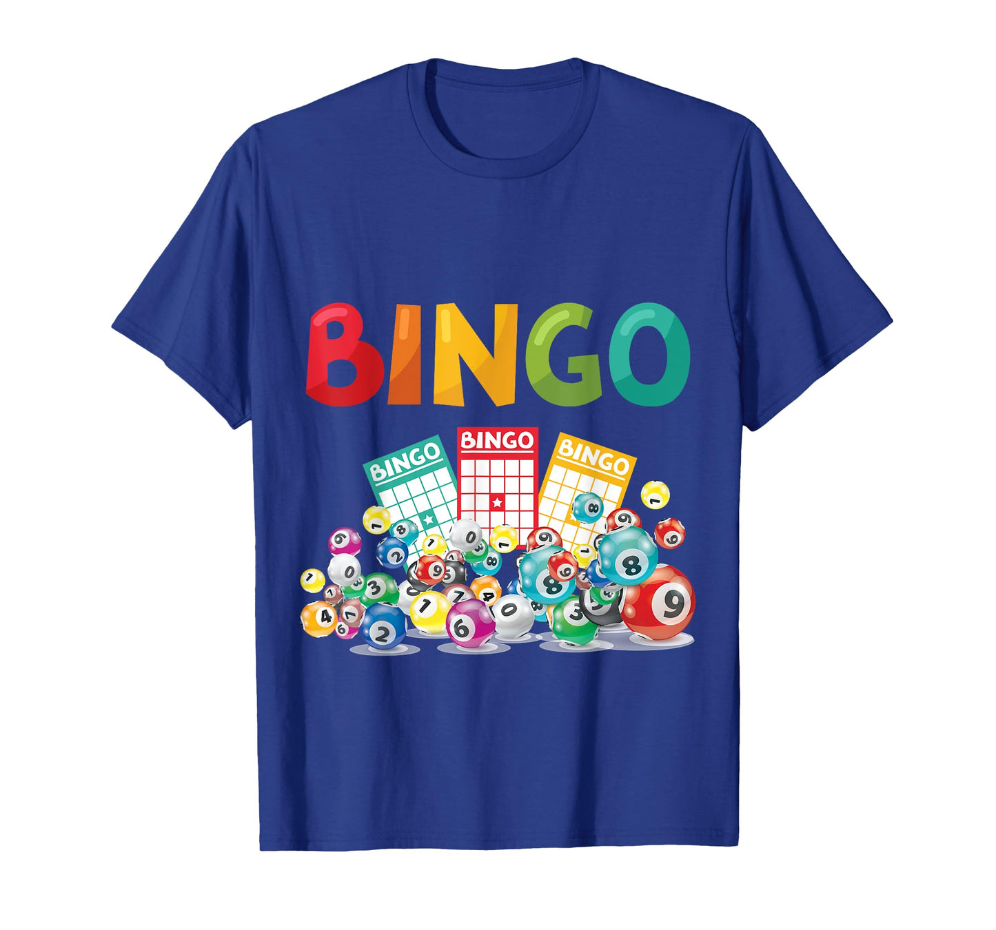 Bingo - Bingo Cards, Lucky Number Funny Fun T-Shirt