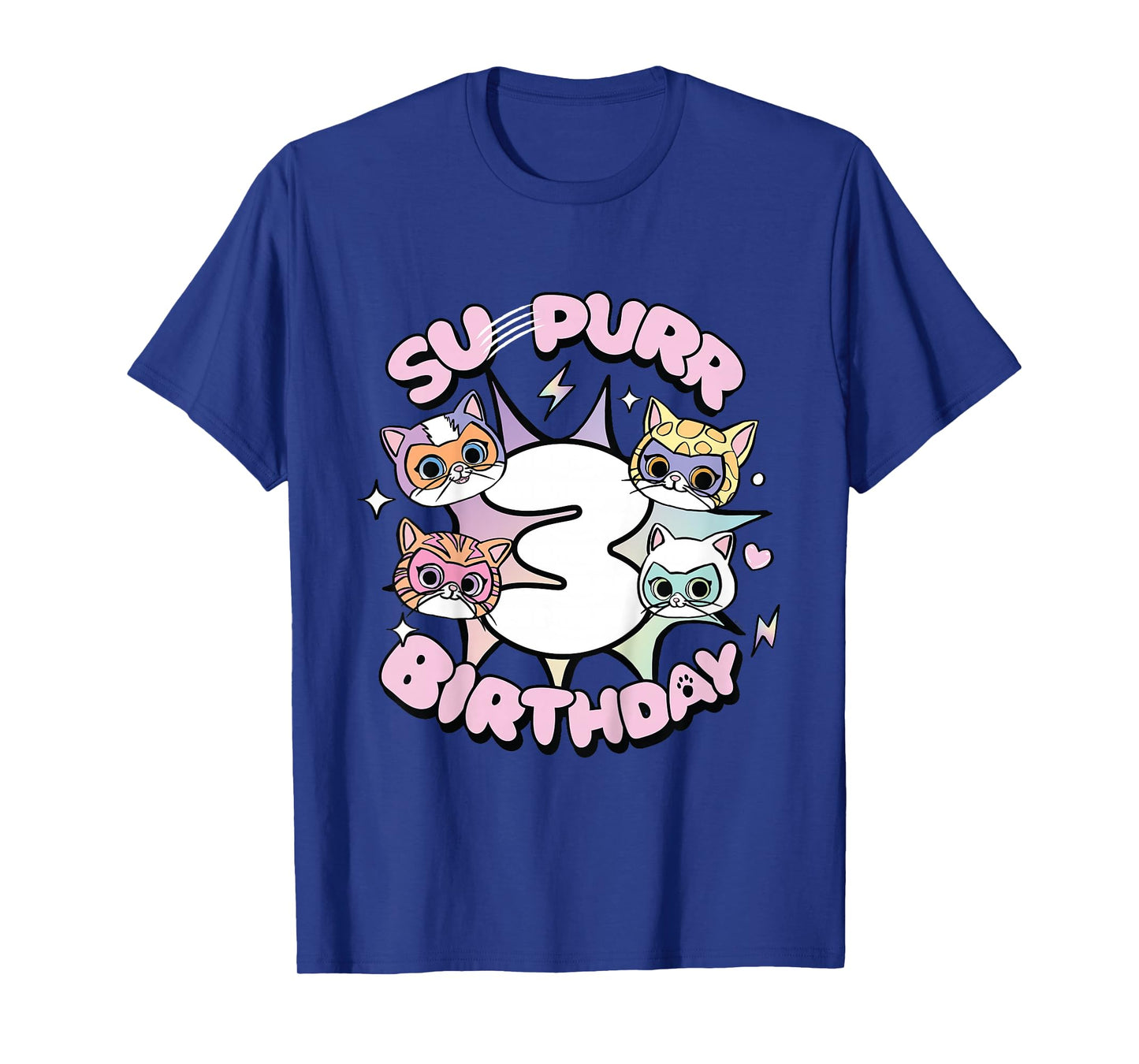 Disney Jr. SuperKitties Su-Purr 3rd Third Birthday Gift T-Shirt