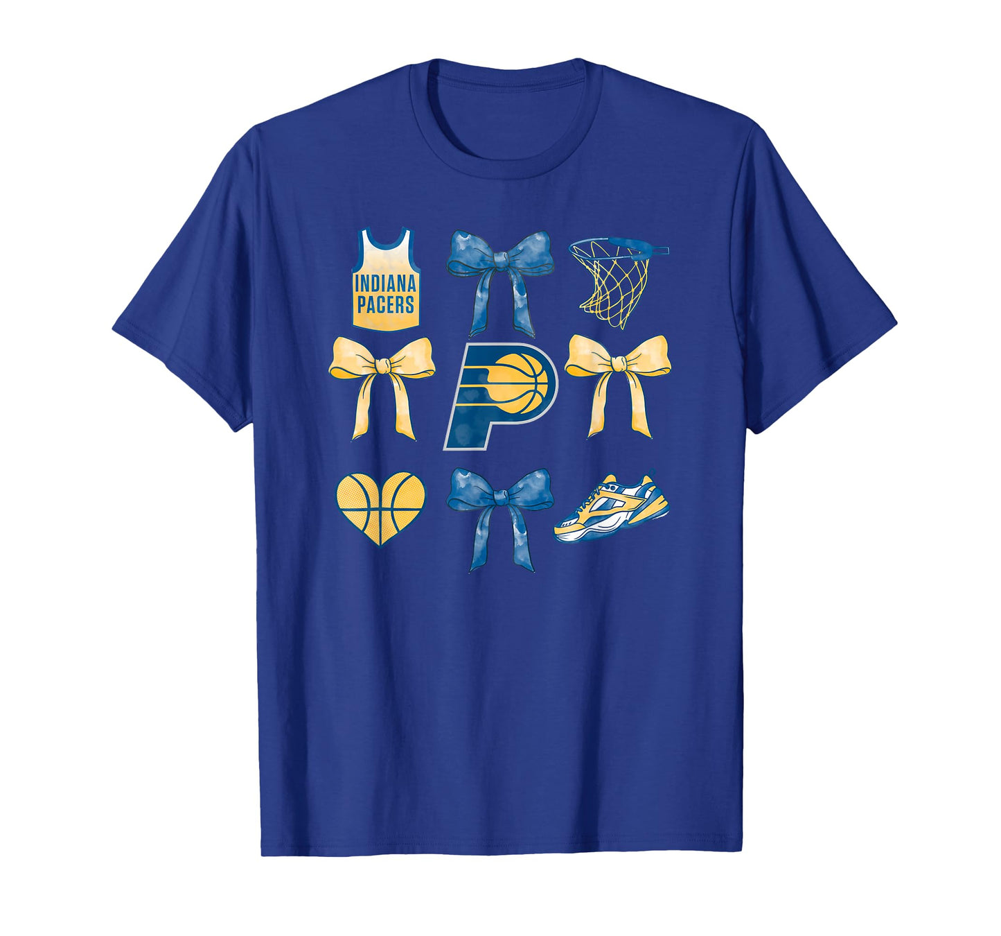 NBA Indiana Pacers Bow Grid T-Shirt