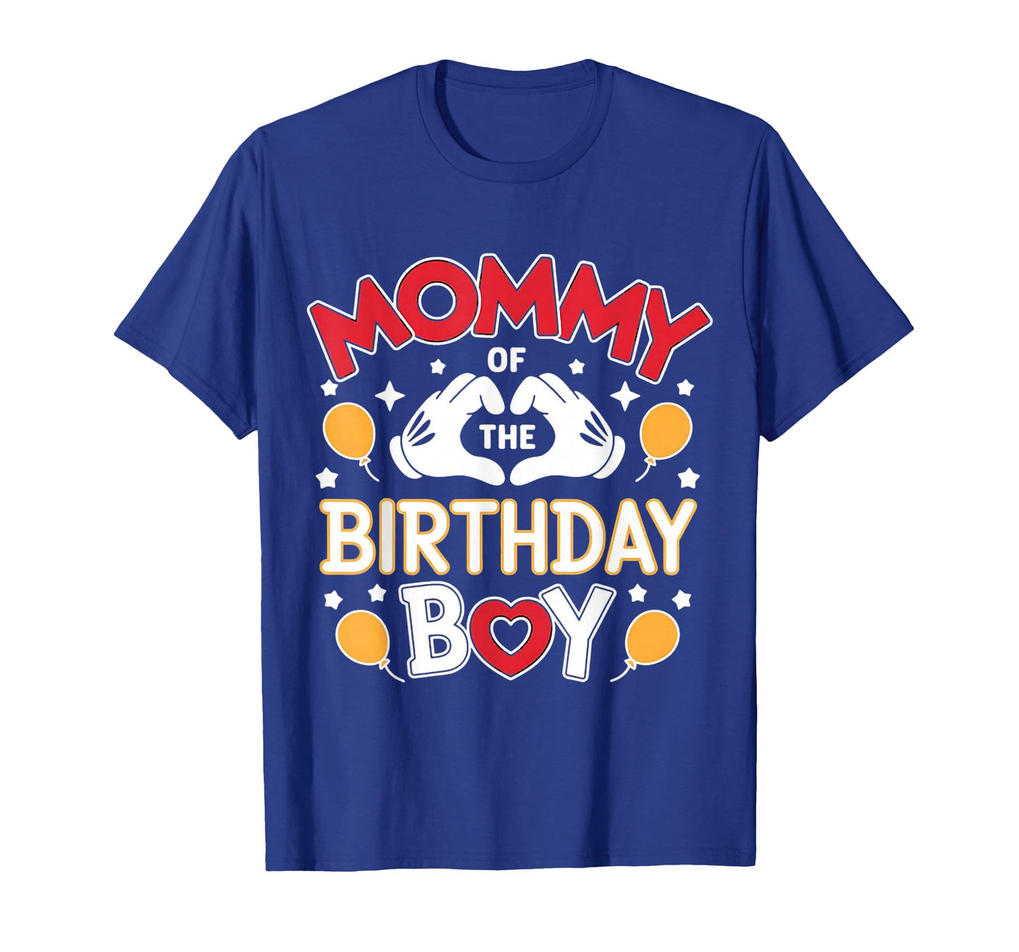 Mom Of The Birthday Boy Family Party Birthday T-Shirt