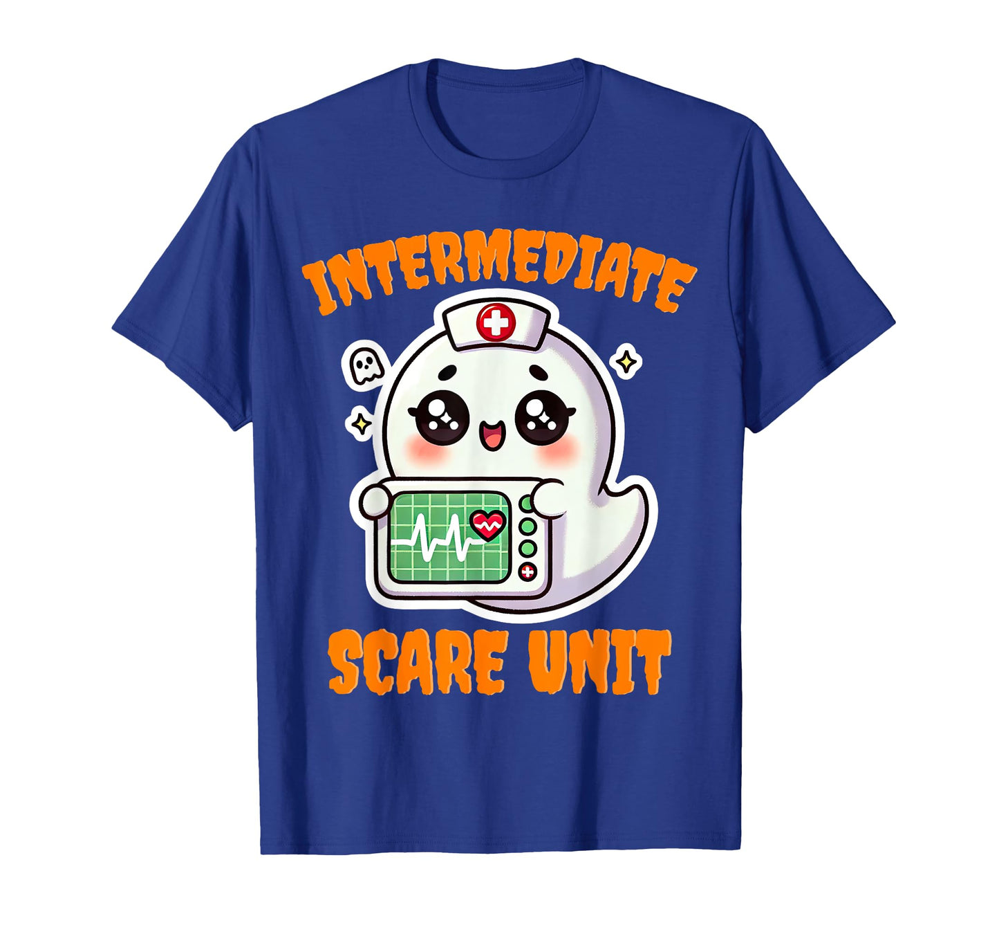 IMCU Intermediate Care Scare Unit Halloween Spooky Nurse T-Shirt