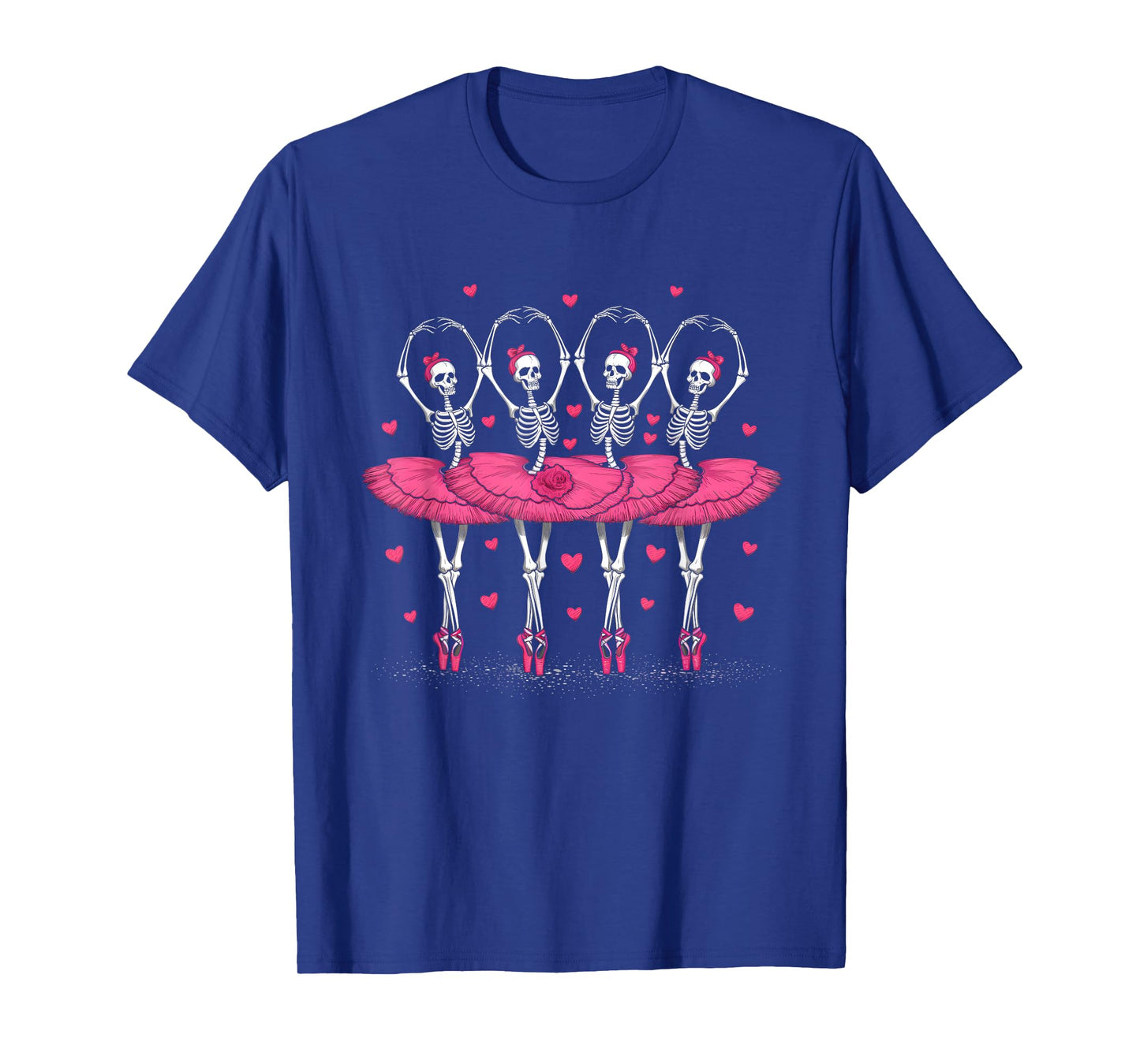 Spooky Ballerina Skeleton Dance Funny Halloween Ballet T-Shirt