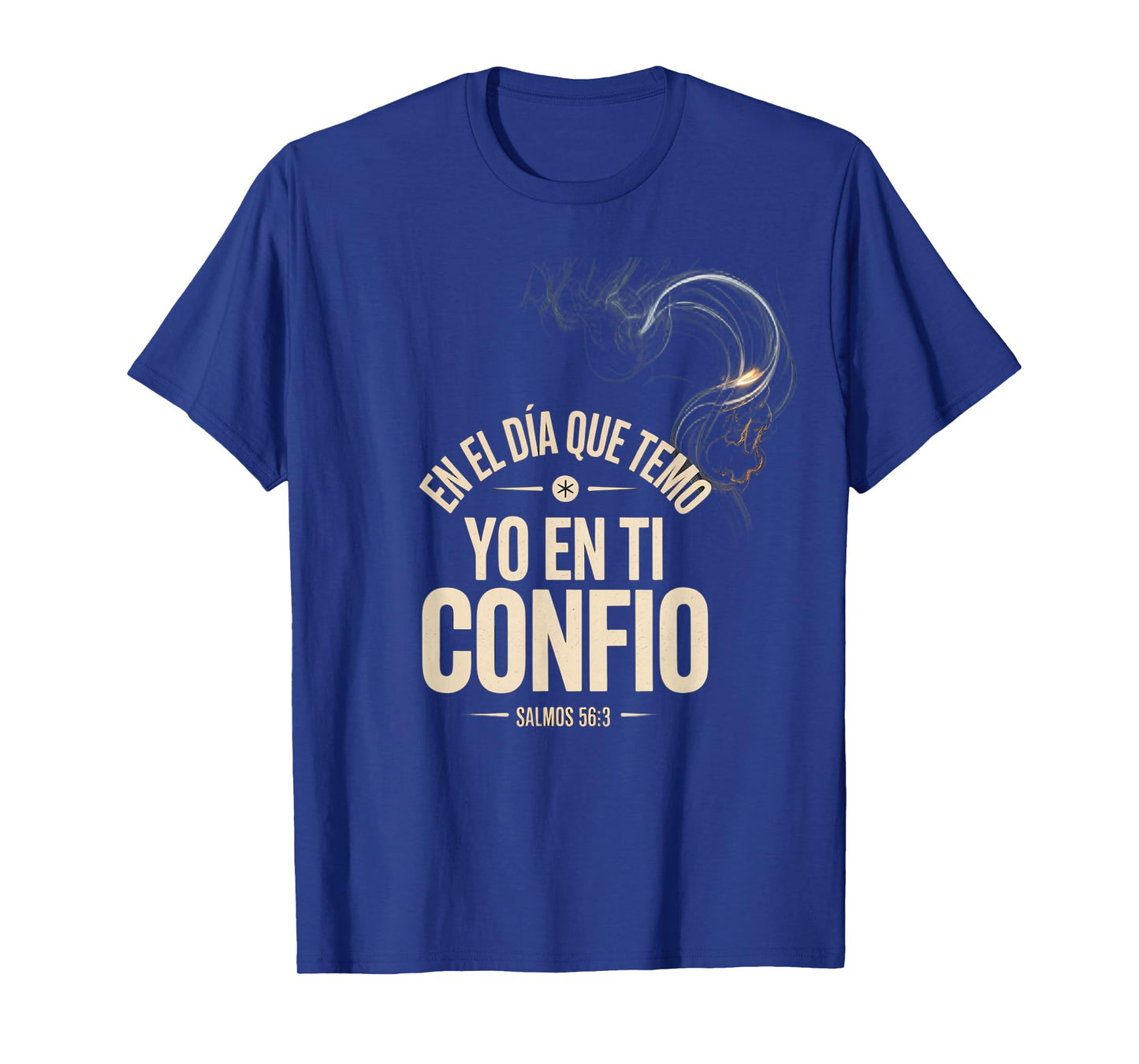 Salmos 56:3 Spanish Christian Bible Verse T-Shirt