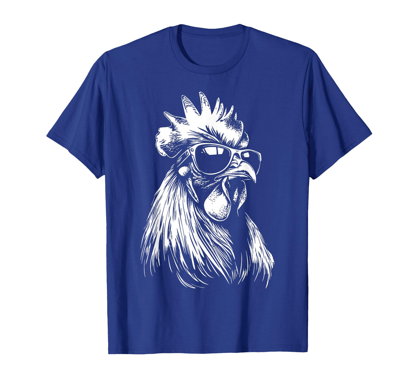 Rooster Chicken Sunglasses T-Shirt