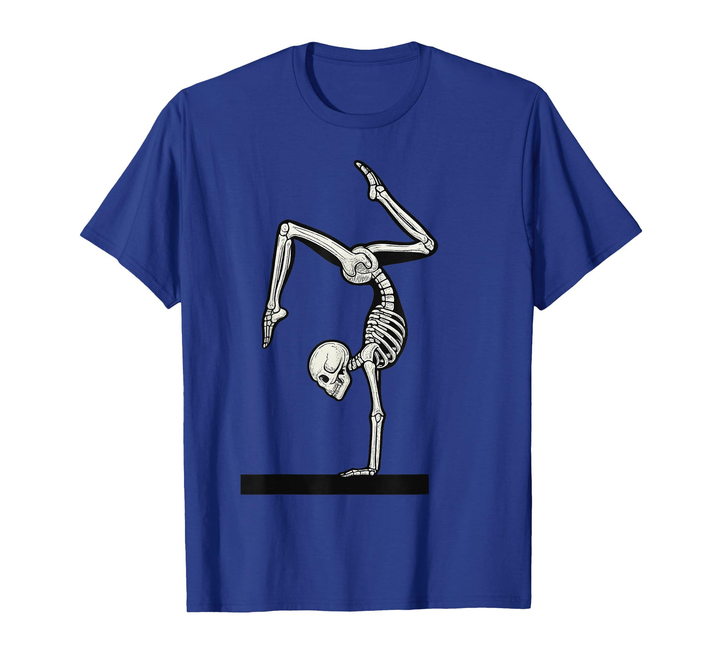 Skeleton Gymnastics Halloween T-Shirt