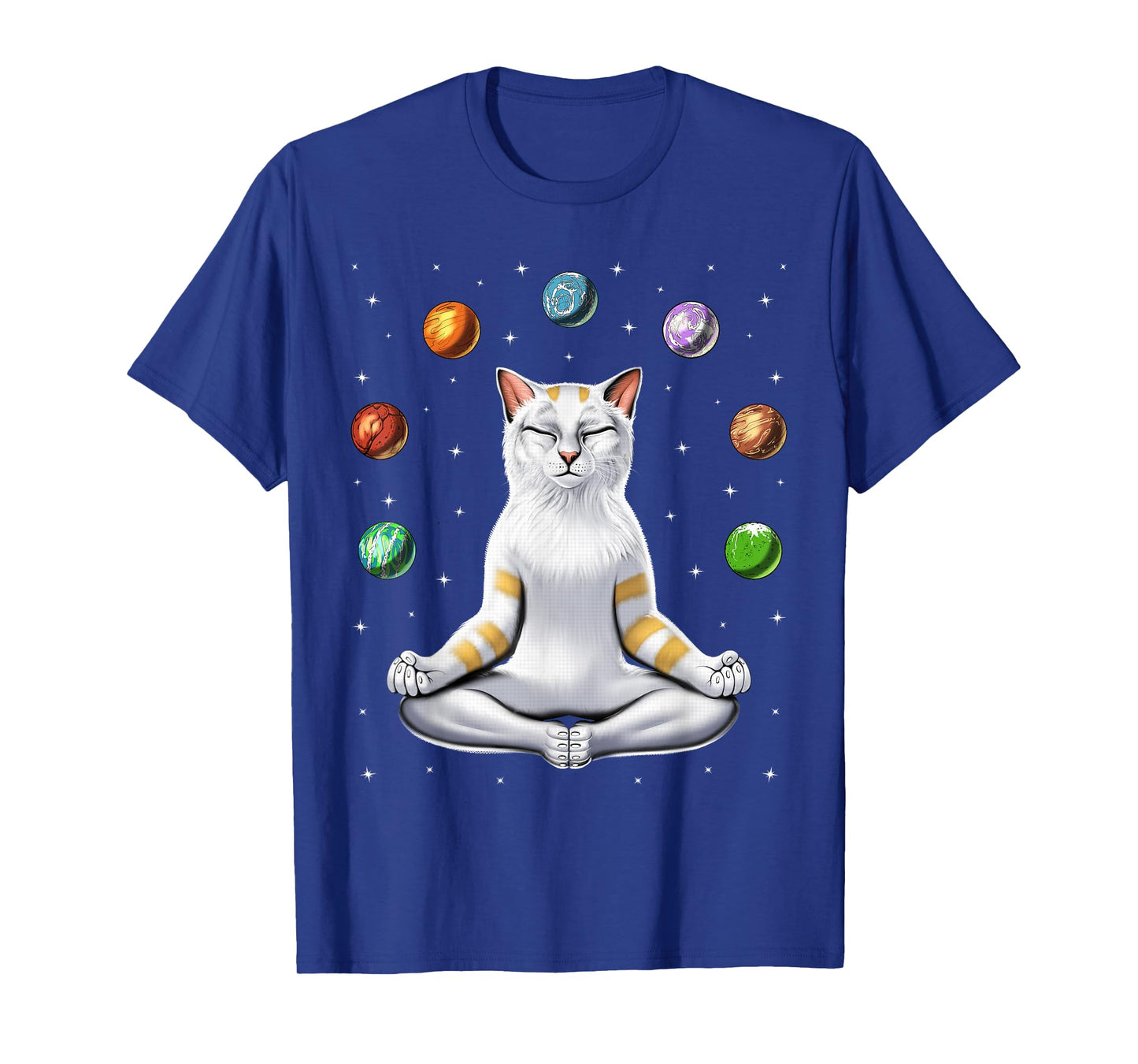 Cat Yoga Meditation Spiritual Zen Funny Cat Spirituality T-Shirt
