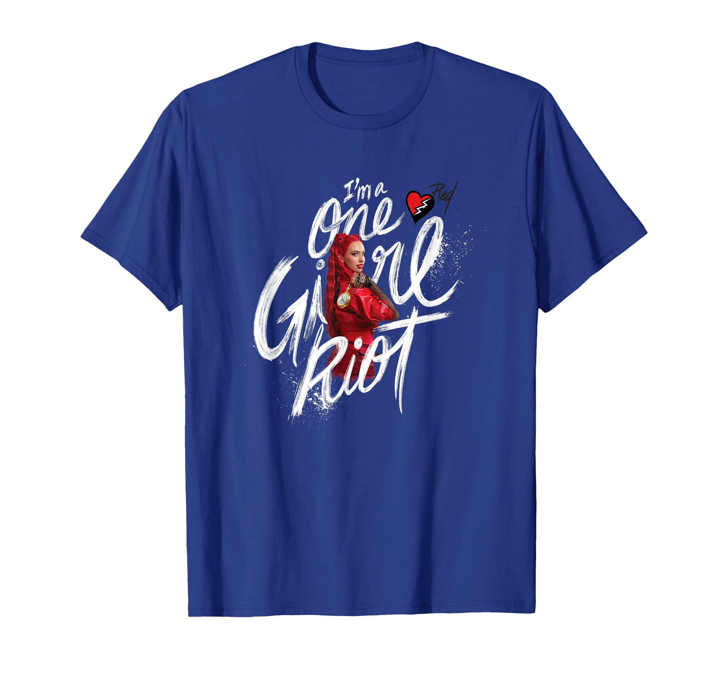 Disney Descendants: The Rise Of Red I'm A One Girl Riot Red T-Shirt