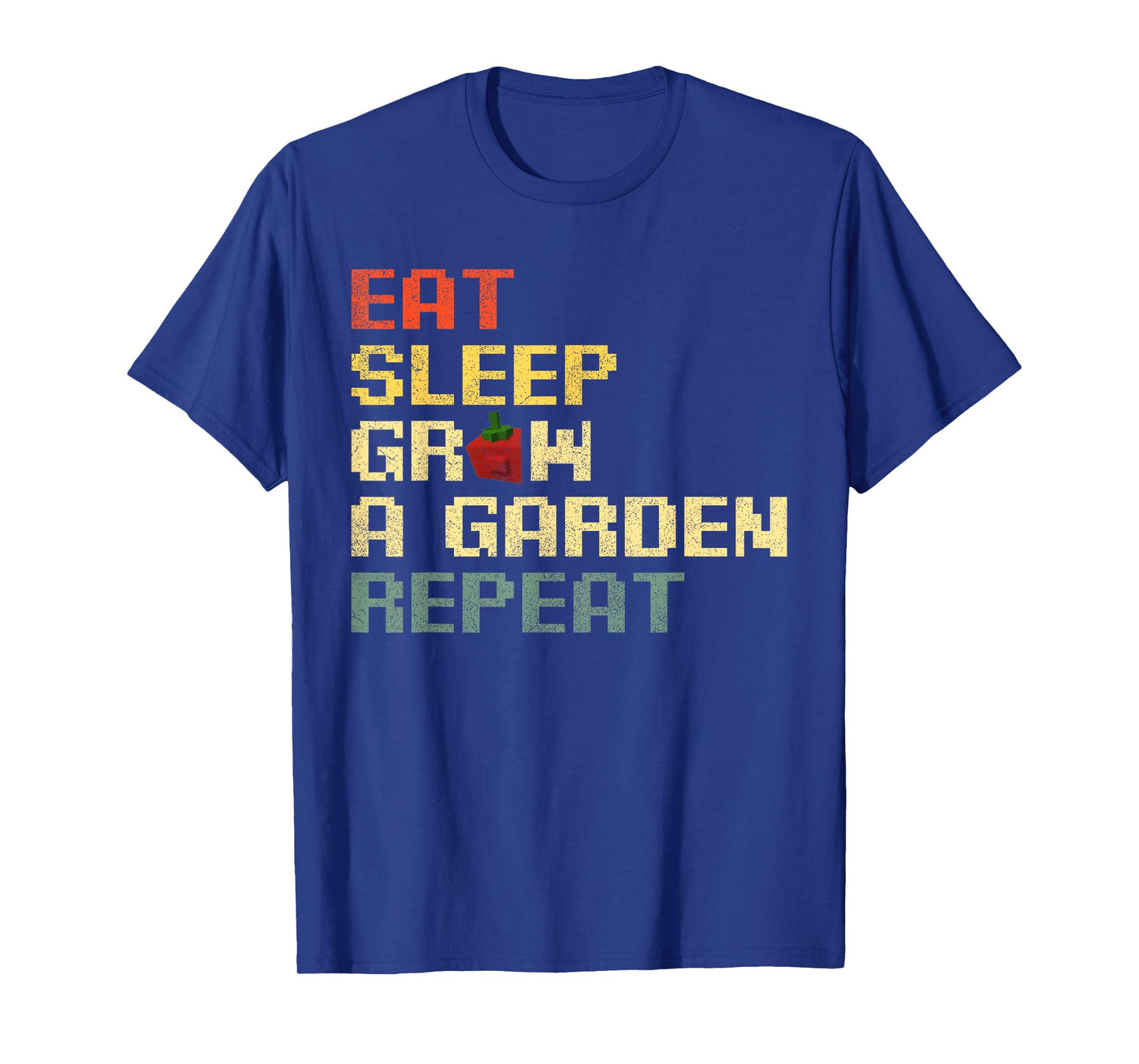Funny Game Eat Sleep Grow A Garden Repeat Gamer T-Shirt