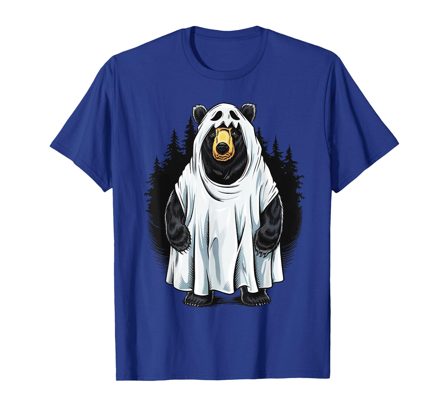 Funny Bear Cool Boo Ghost Halloween Costume Gifts T-Shirt
