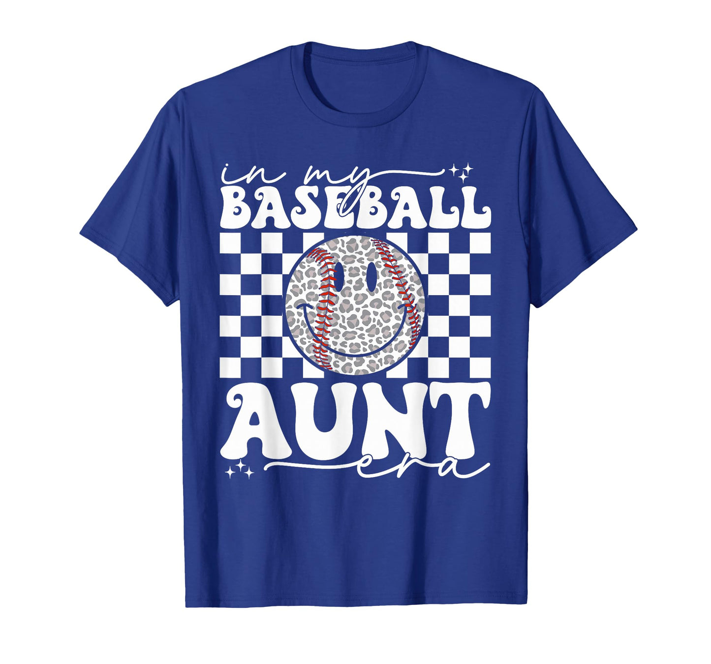 Groovy Vintage In My Baseball Aunt Era Baseball Aunt Auntie T-Shirt