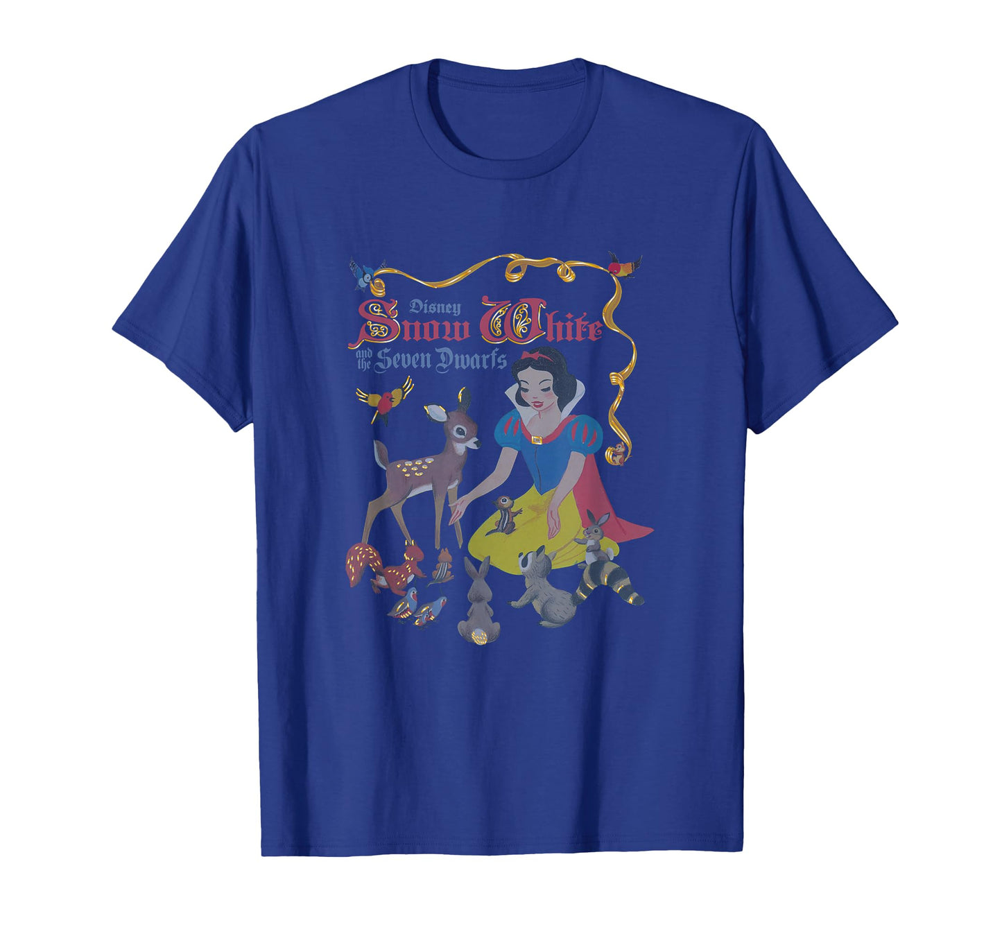 Disney Snow White And The Seven Dwarfs With Forest Friends T-Shirt