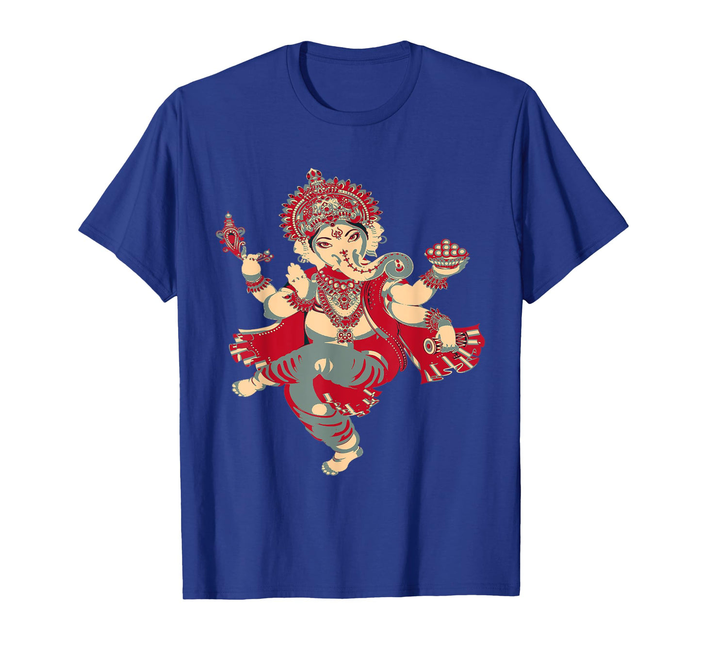 Yoga Shirts Spiritual Hindu God Ganesha T-Shirt Meditation T-Shirt