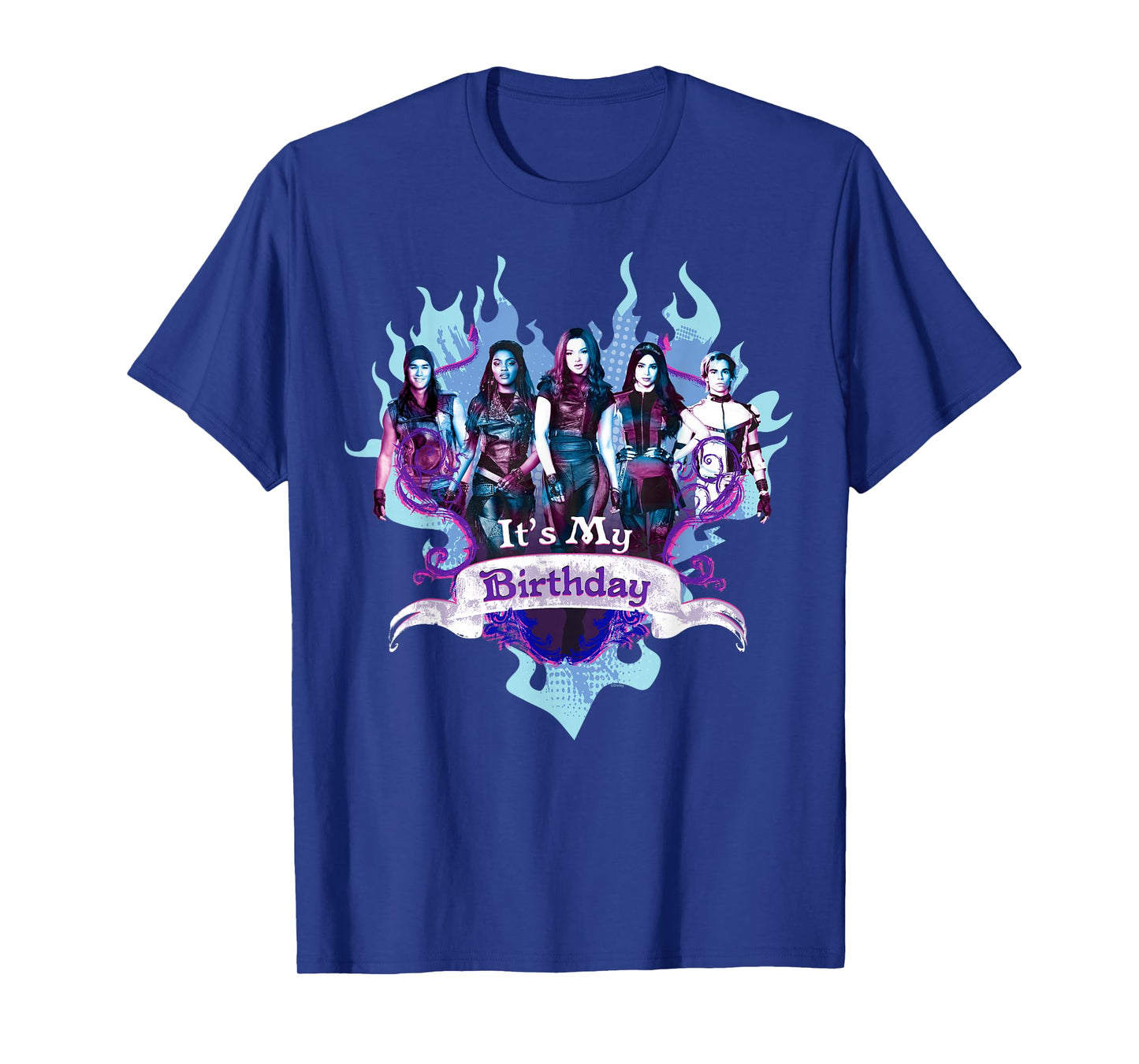 Disney Descendants It's My Birthday Party Gift Heart T-Shirt