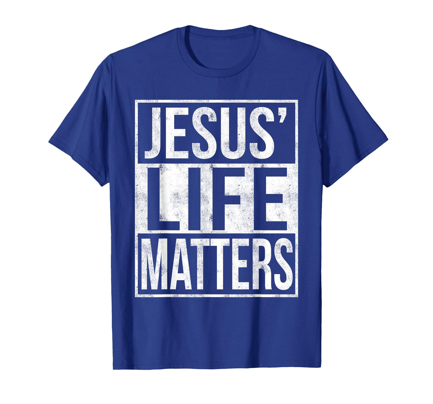 Jesus Life Matters Vintage Urban Christian T-Shirt