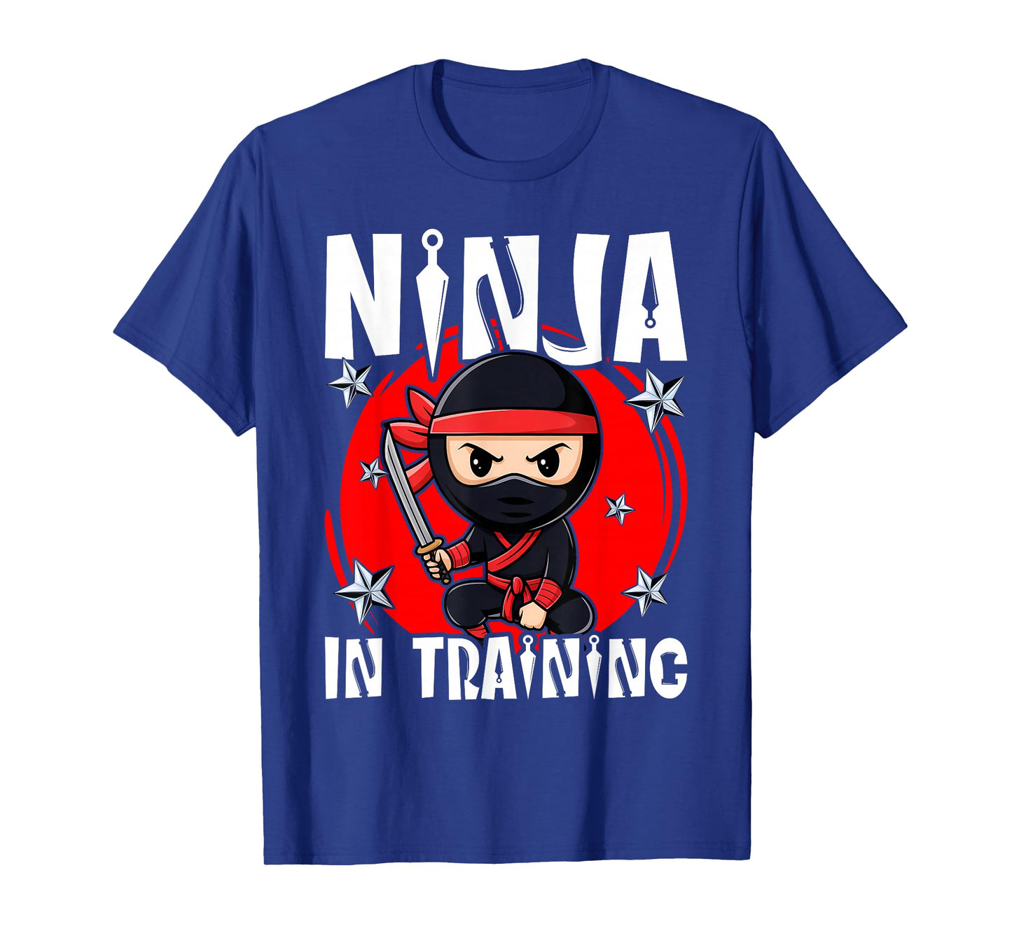 Ninja In Training Costume Party Warrior Boys Girls Kids T-Shirt