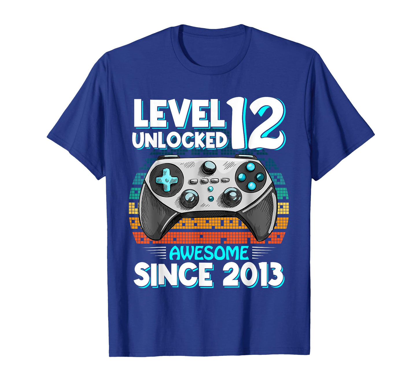 Level 12 Year Old Unlocked 12th Birthday Video Gamer Gifts T-Shirt