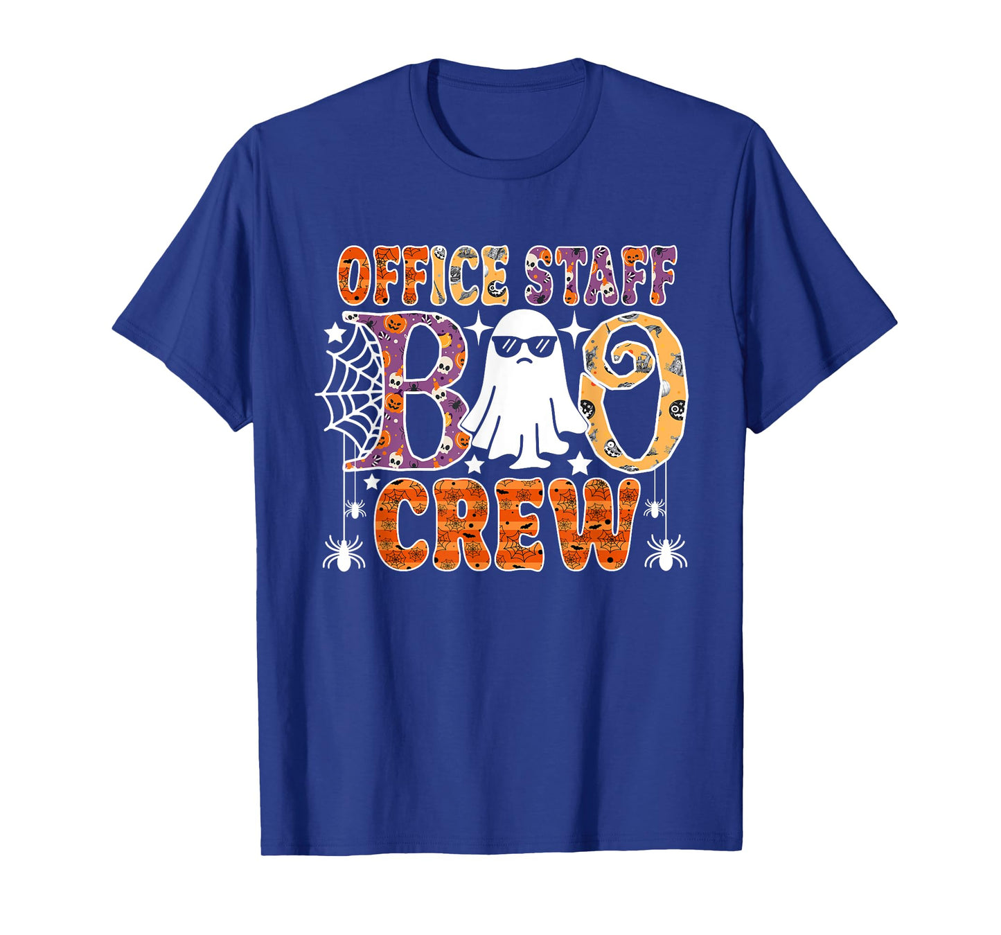 Office Staff Boo Crew Cute Ghost Halloween Costume T-Shirt