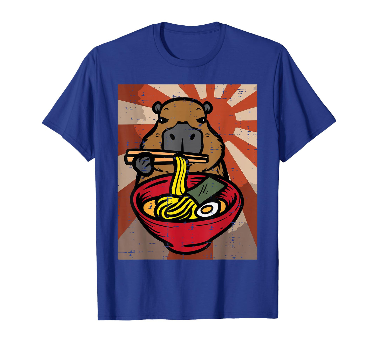 Capybara Ramen Kawaii Capy Japanese Food Men Women Kids Boys T-Shirt