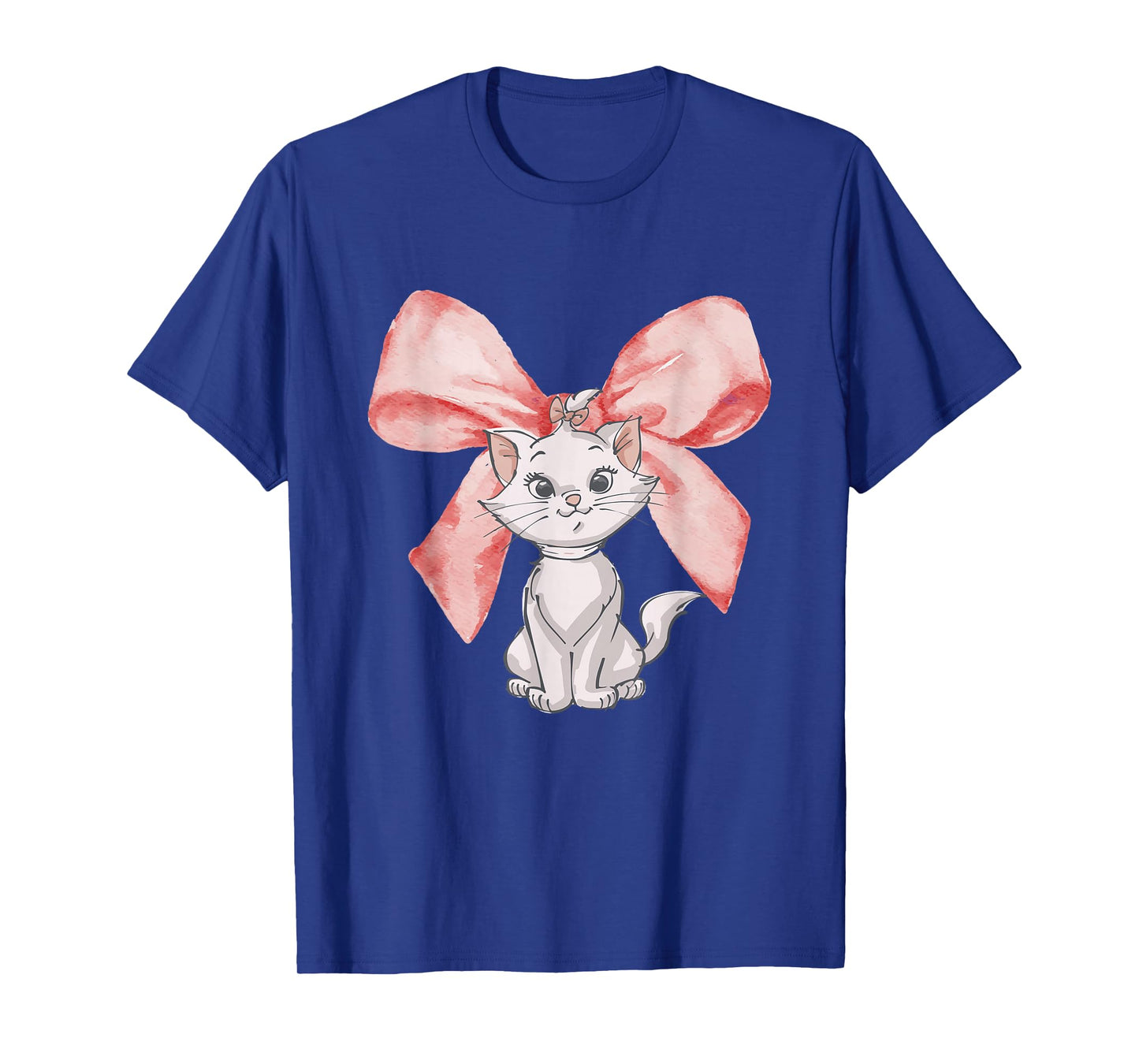 Disney The Aristocats Big Bow Marie Watercolor T-Shirt