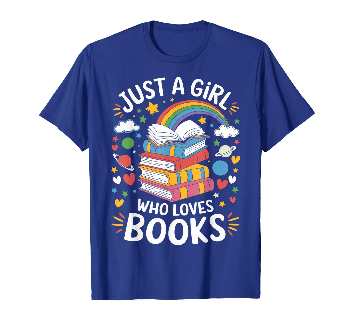 Bookworm Just A Girl Who Loves Books T-Shirt