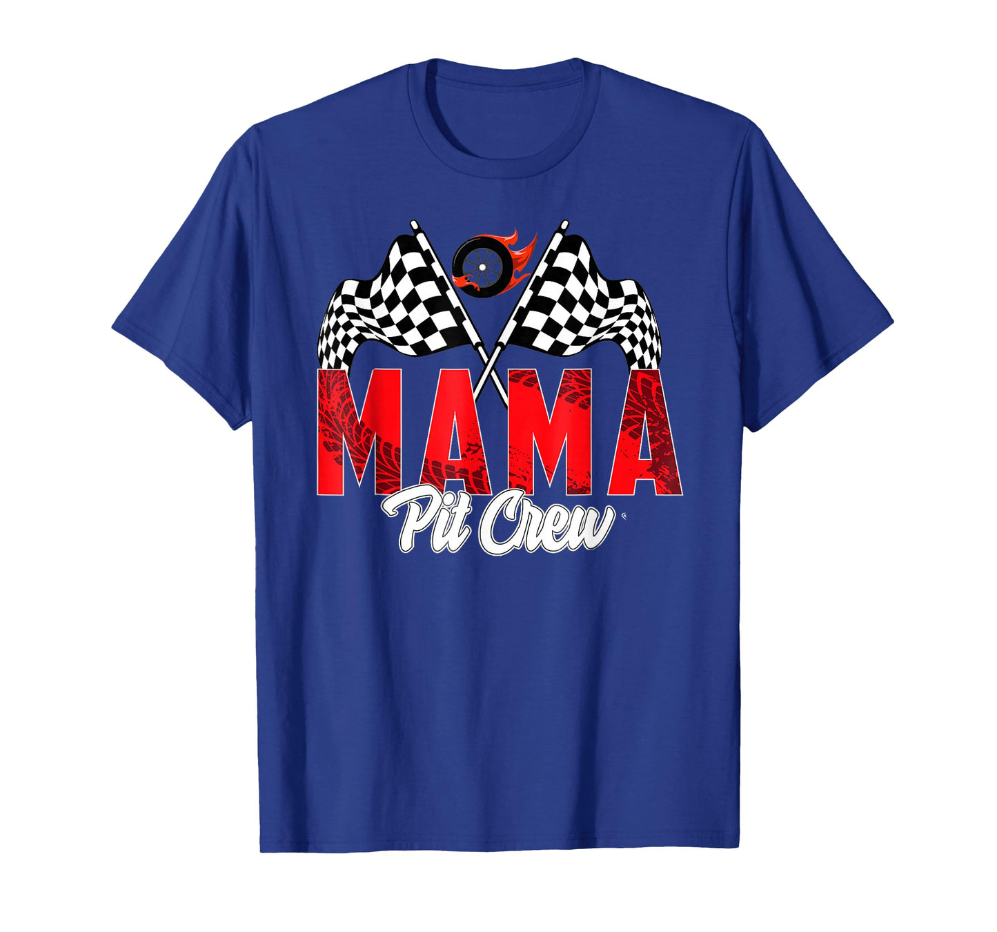 Race Car Birthday Party Racing Family Mama Pit Crew T-Shirt