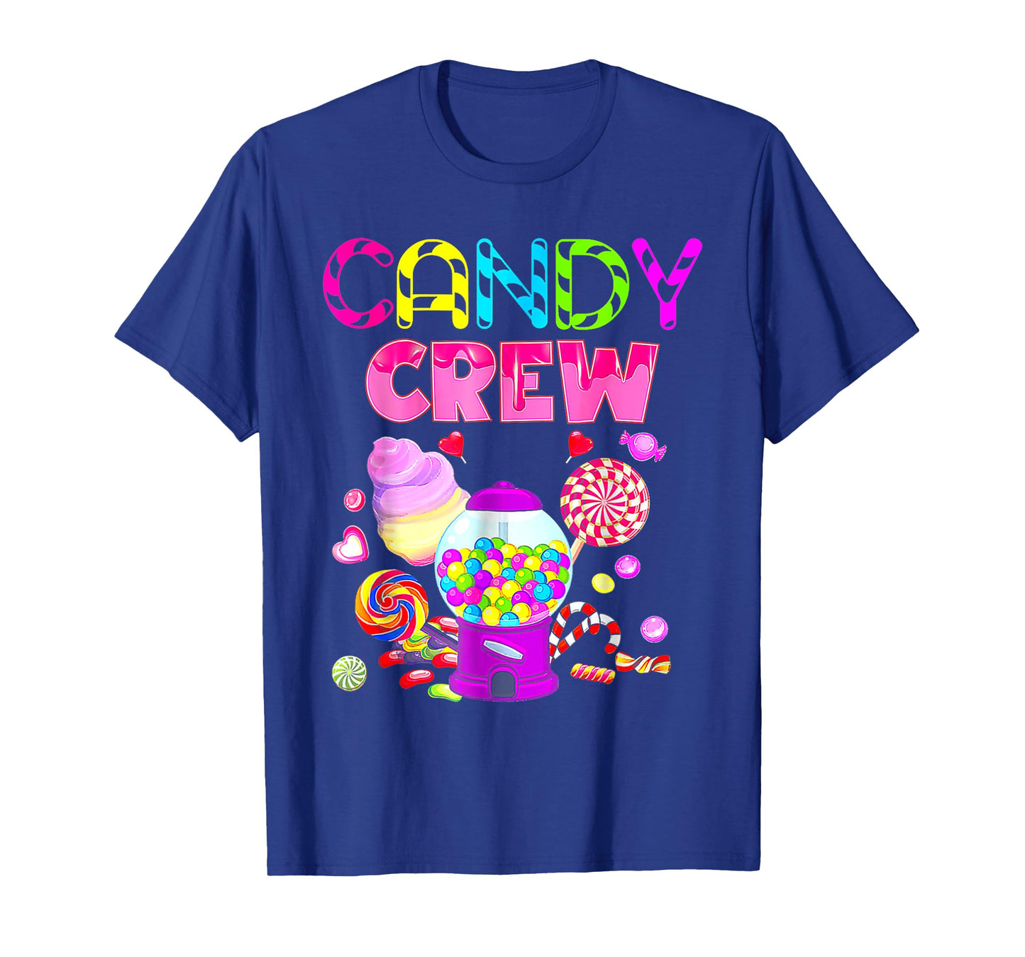 Candy Crew Decorations Sweetie Candy Squad Candy Halloween T-Shirt