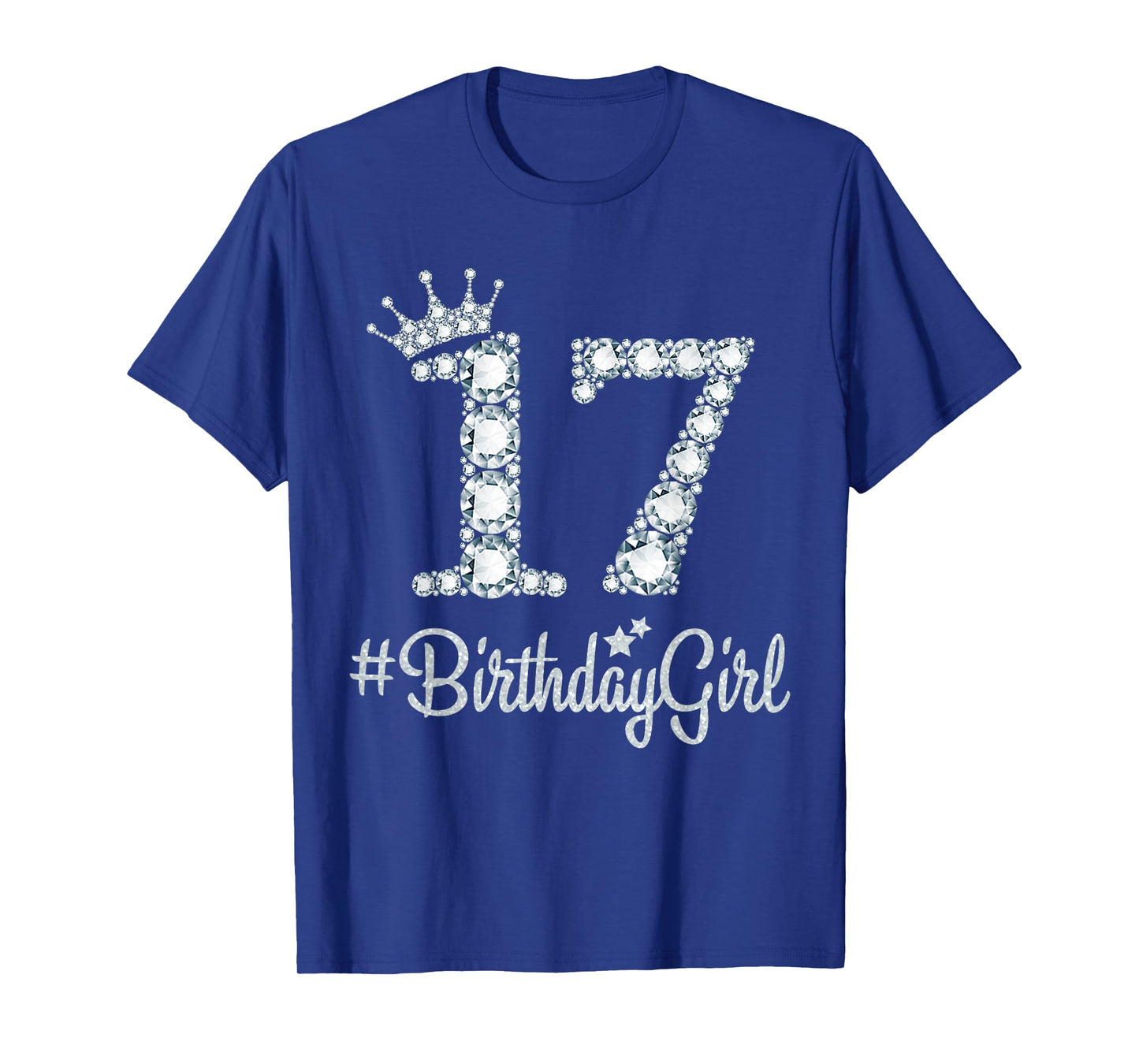 17 BirthdayGirl 17 Years Old Happy 17th Birthday Girl T-Shirt