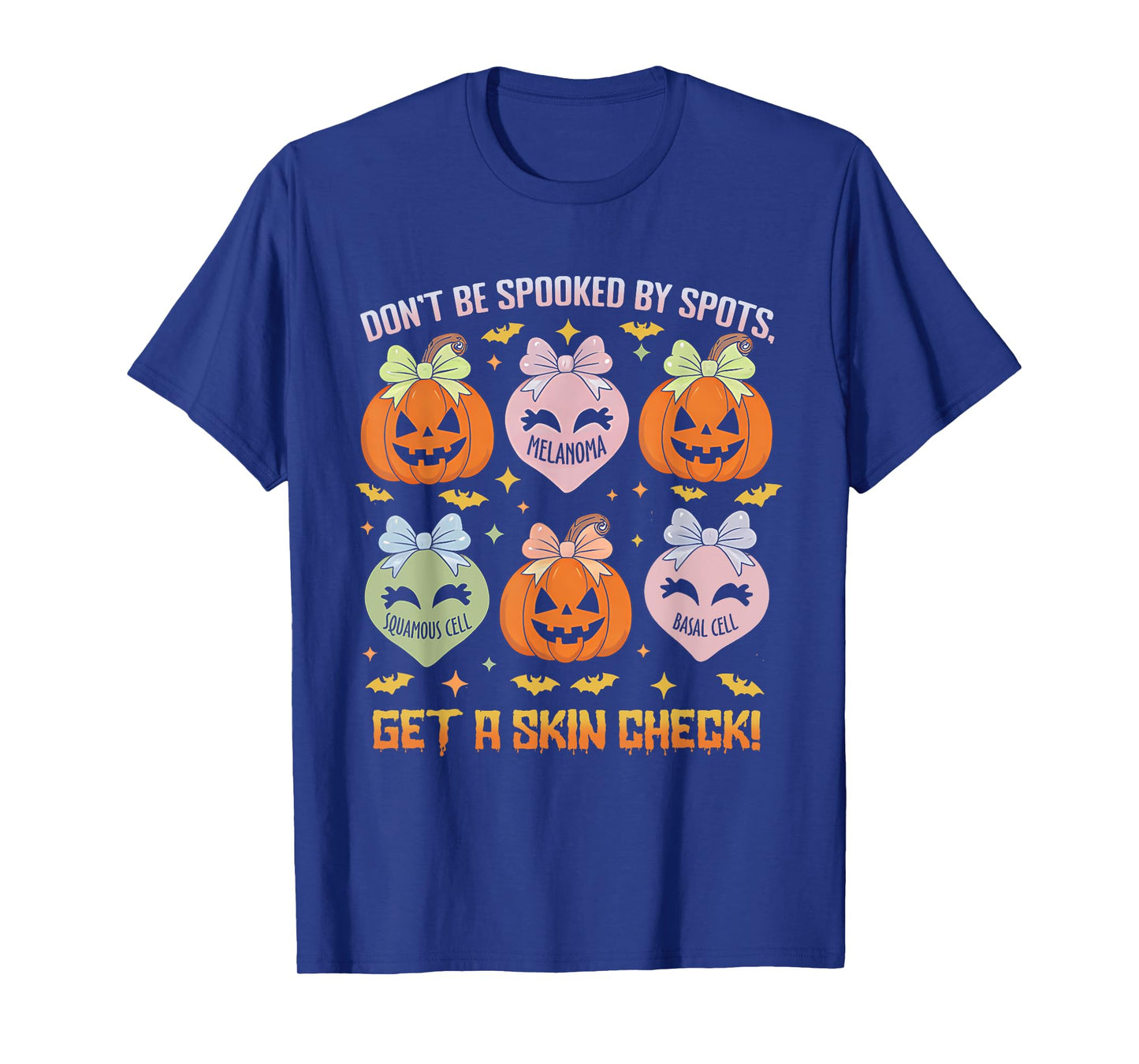 Dermatology Nurse Halloween Get A Skin Check Dermatologist T-Shirt