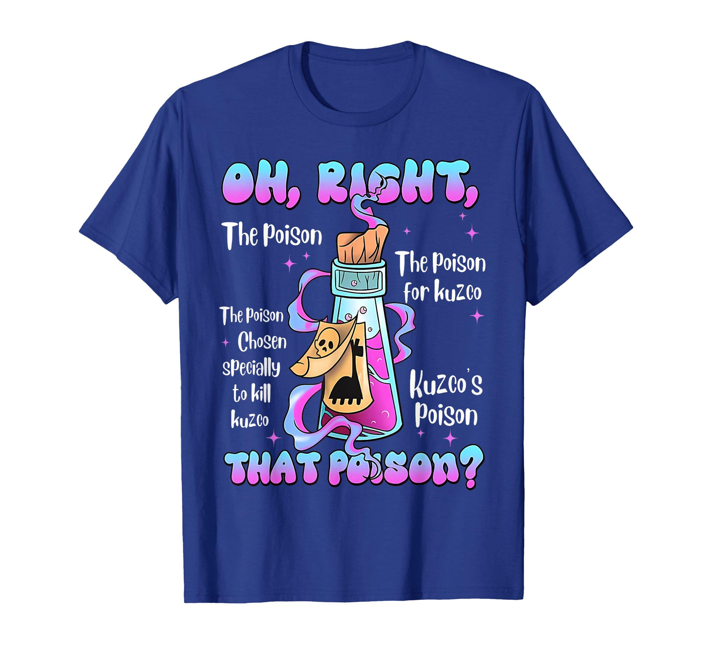 Vintage Oh Right That Poison Llama Halloween T-Shirt