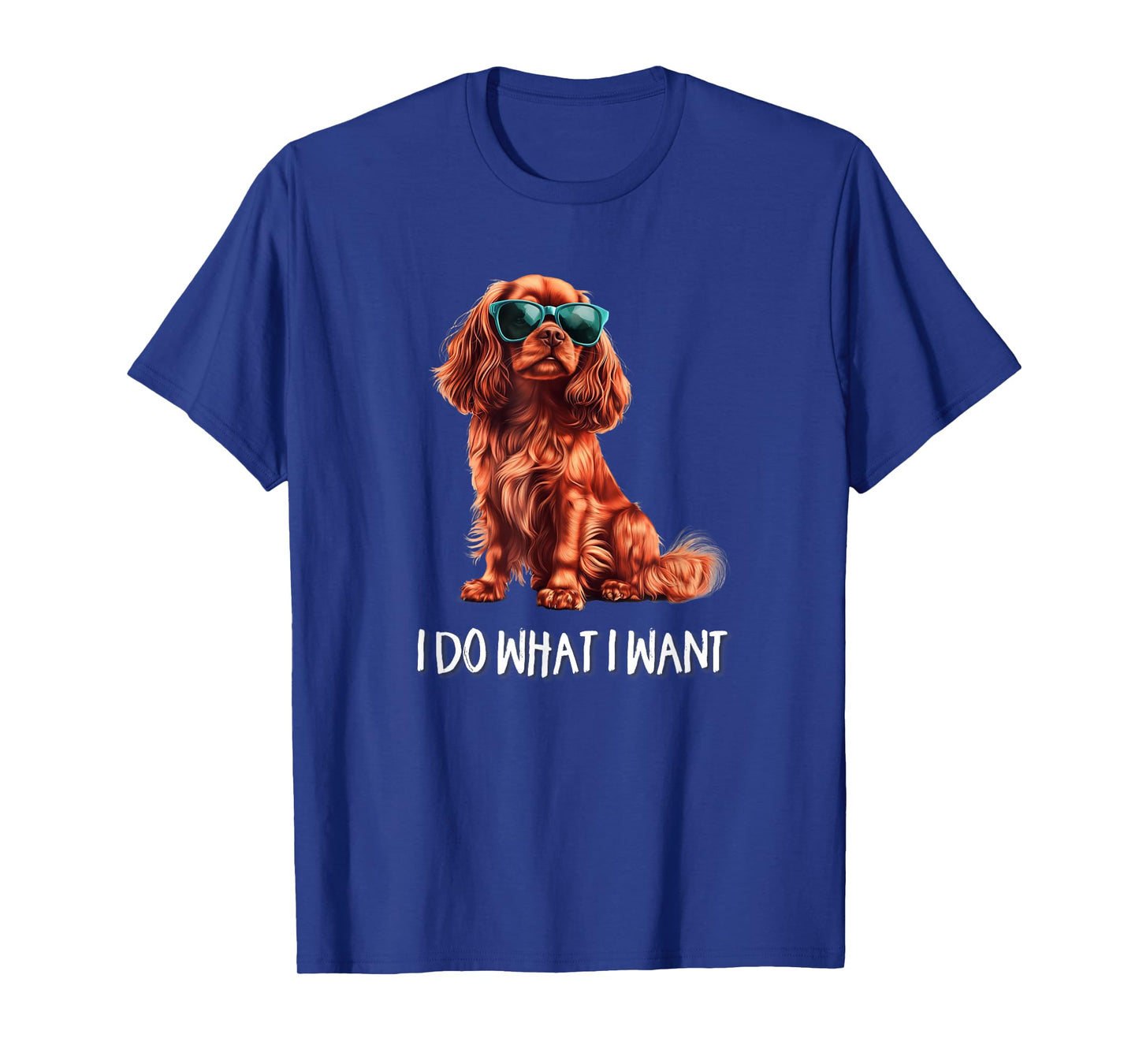 Funny What I Want Ruby Cavalier King Charles Spaniel Lover T-Shirt