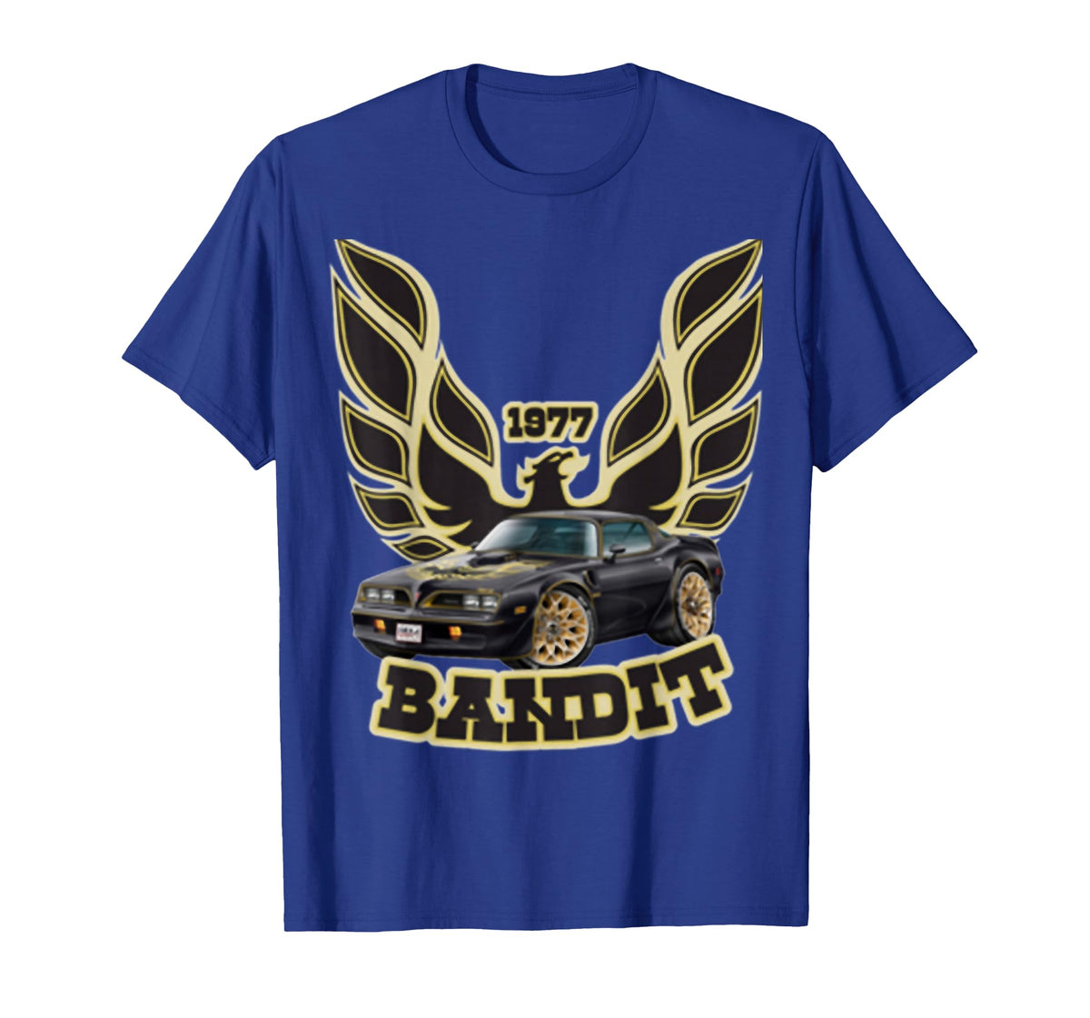 1977 77 trans am vintage black car MUSCLE CARS 70s CLASSIC T-Shirt