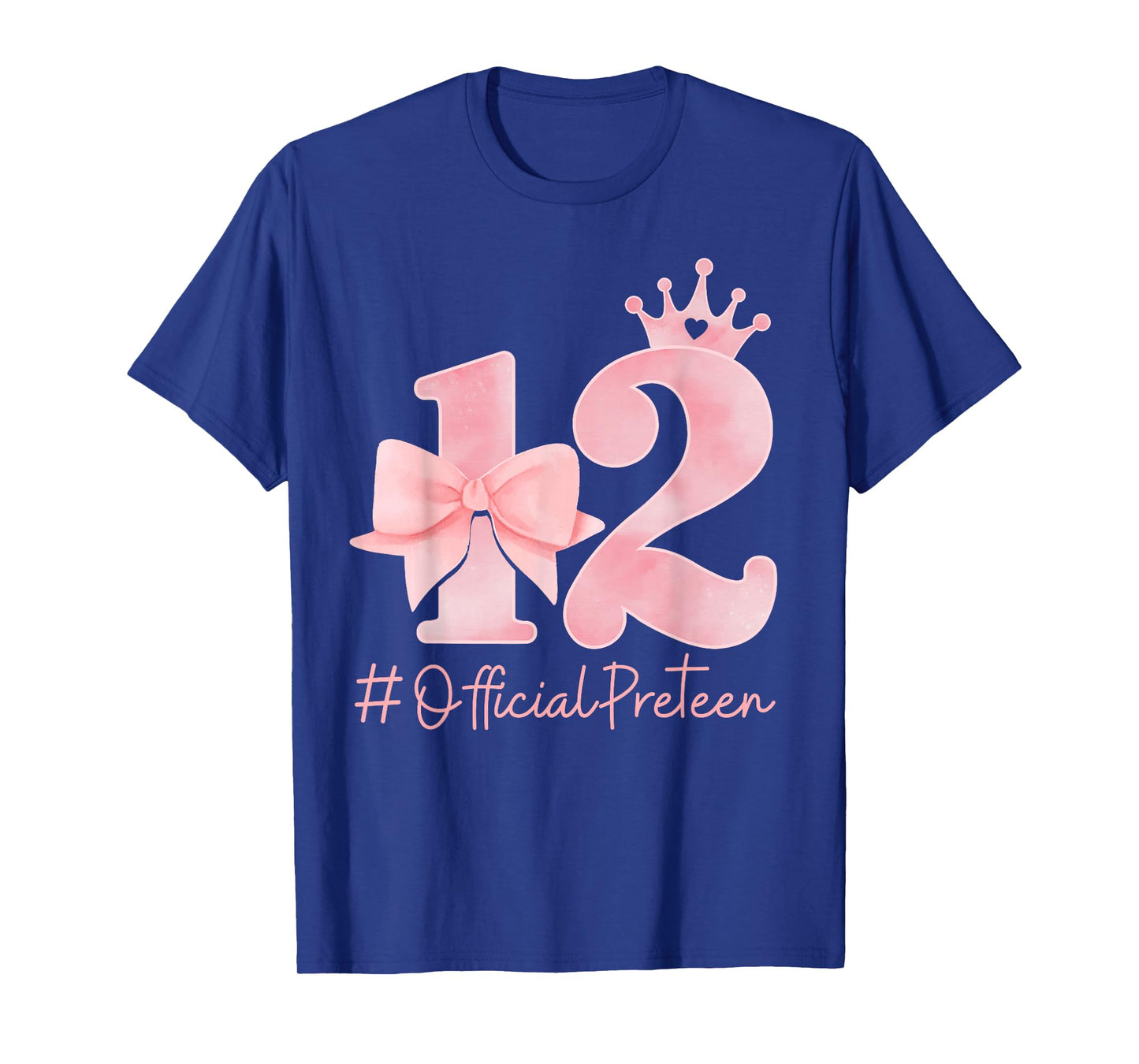 12 Official Pre-Teen 12th Birthday Girl Coquette 12 Year Old T-Shirt
