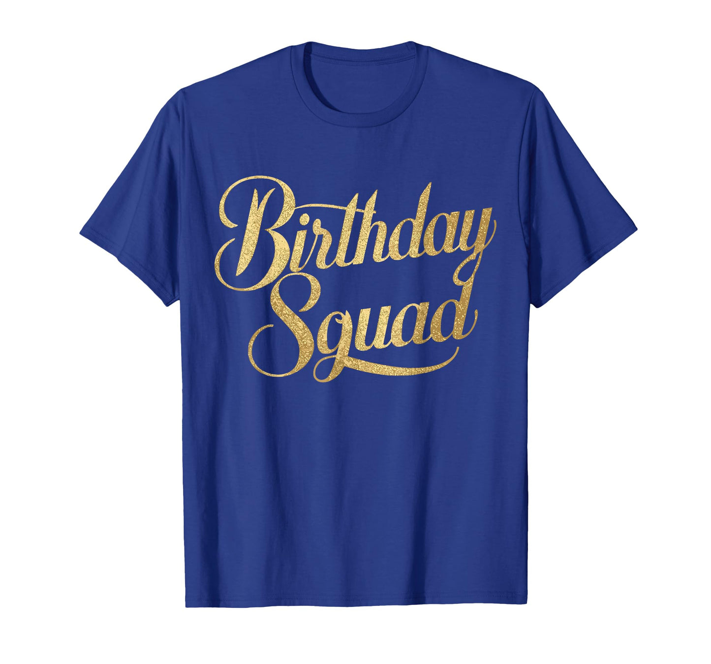 Birthday Squad Party Matching Family T-Shirt