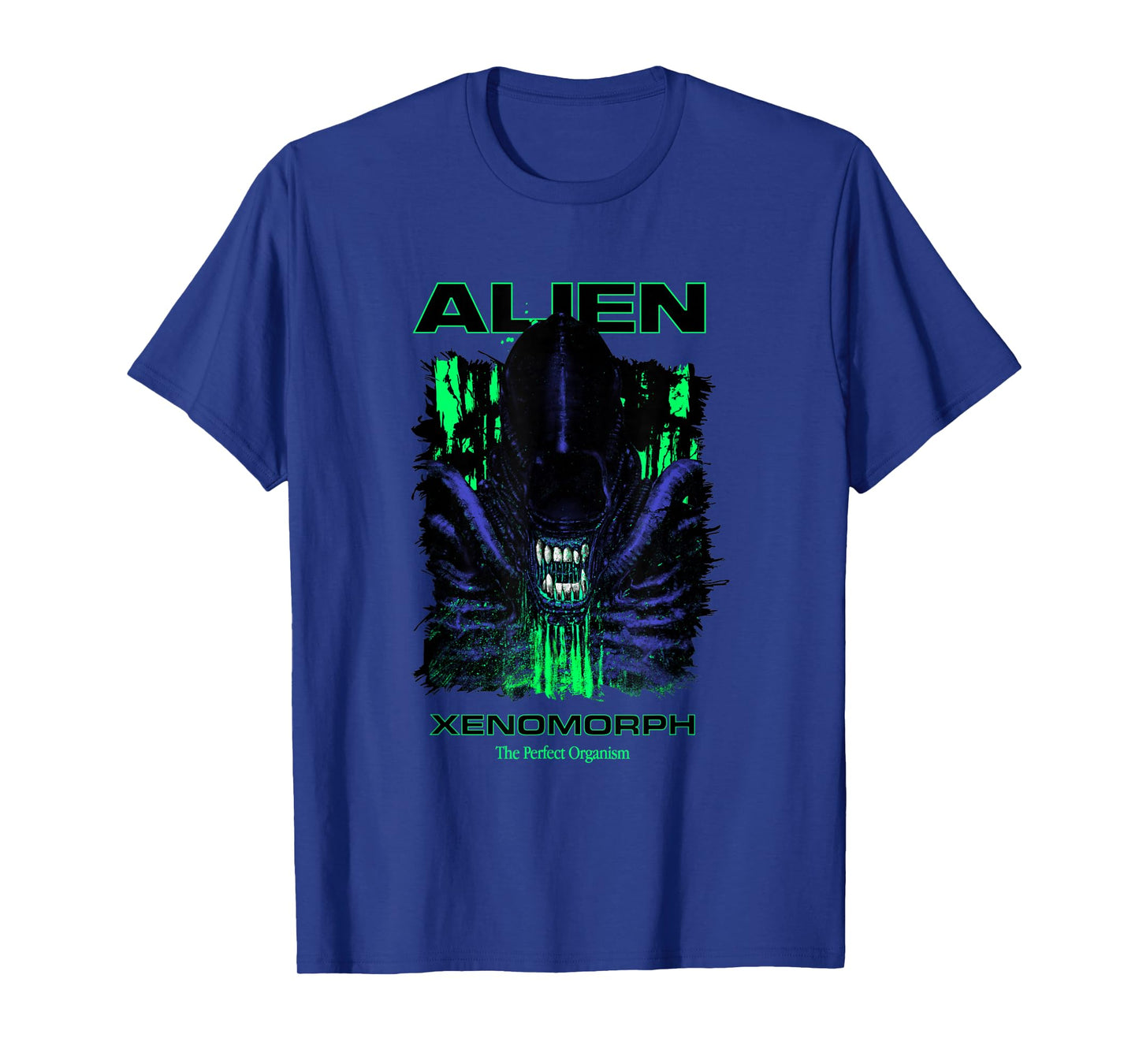 Alien Neon Xenomorph The Perfect Organism T-Shirt
