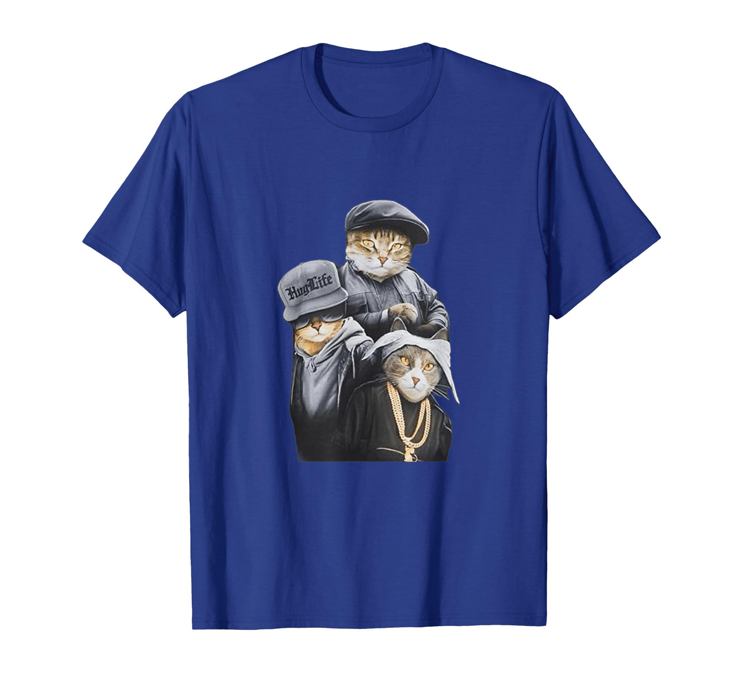 Funny Cat Trio Gangster Thug Cat T-Shirt