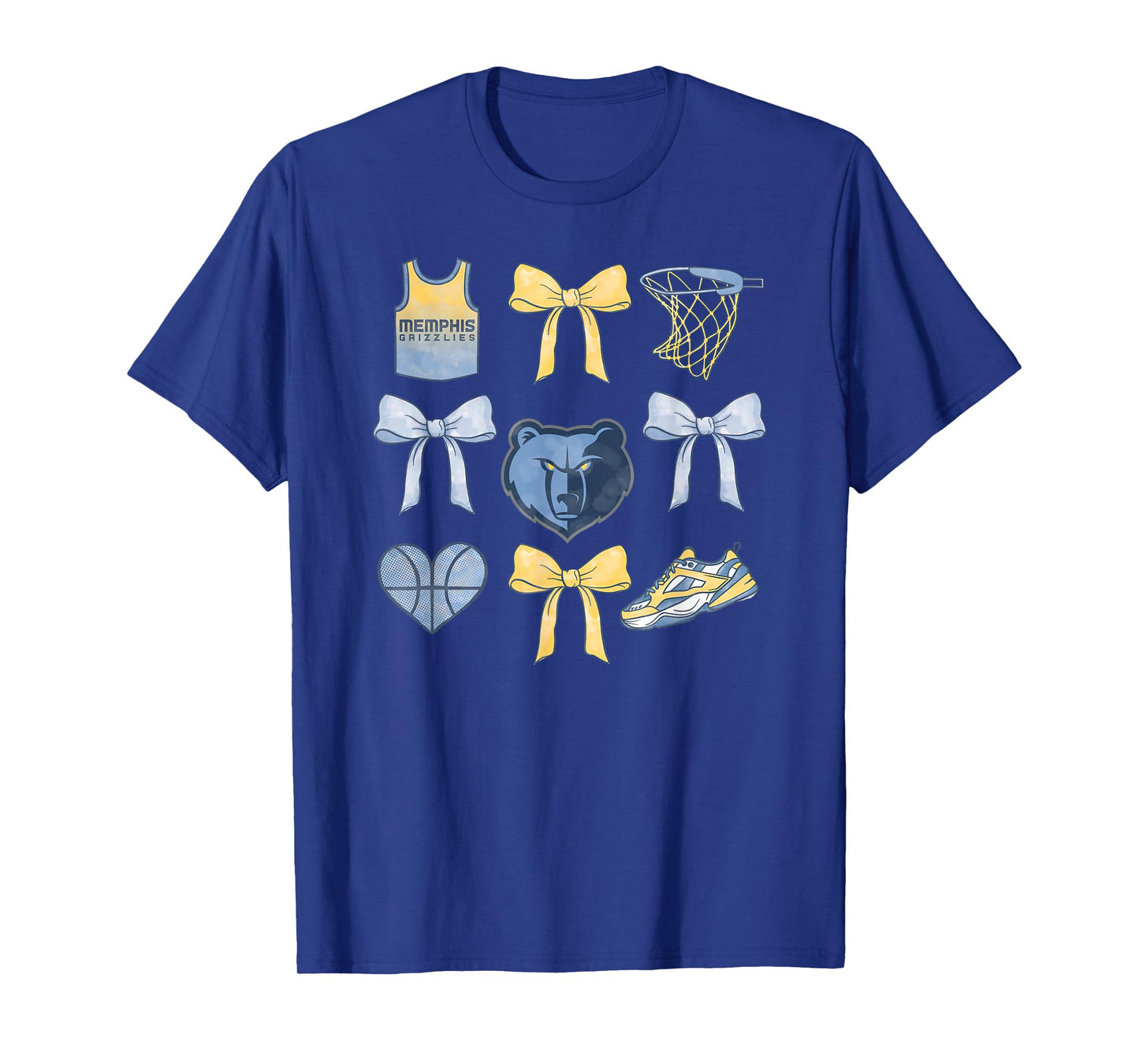 NBA Memphis Grizzlies Bow Grid T-Shirt