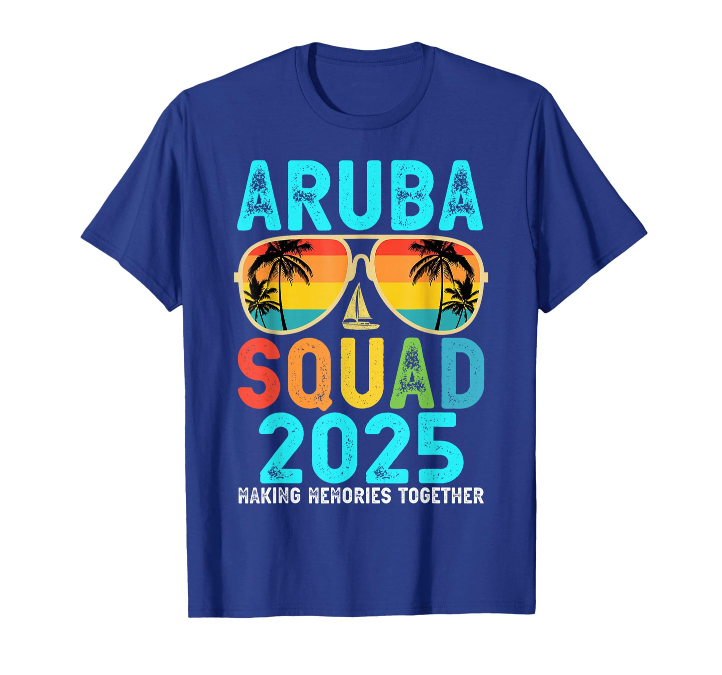 Aruba Squad 2025 Vacation Friends Family Matching Group T-Shirt