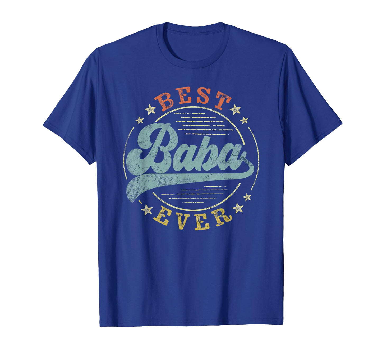 Best Baba Ever Father's Day Baba Gifts Vintage Emblem T-Shirt