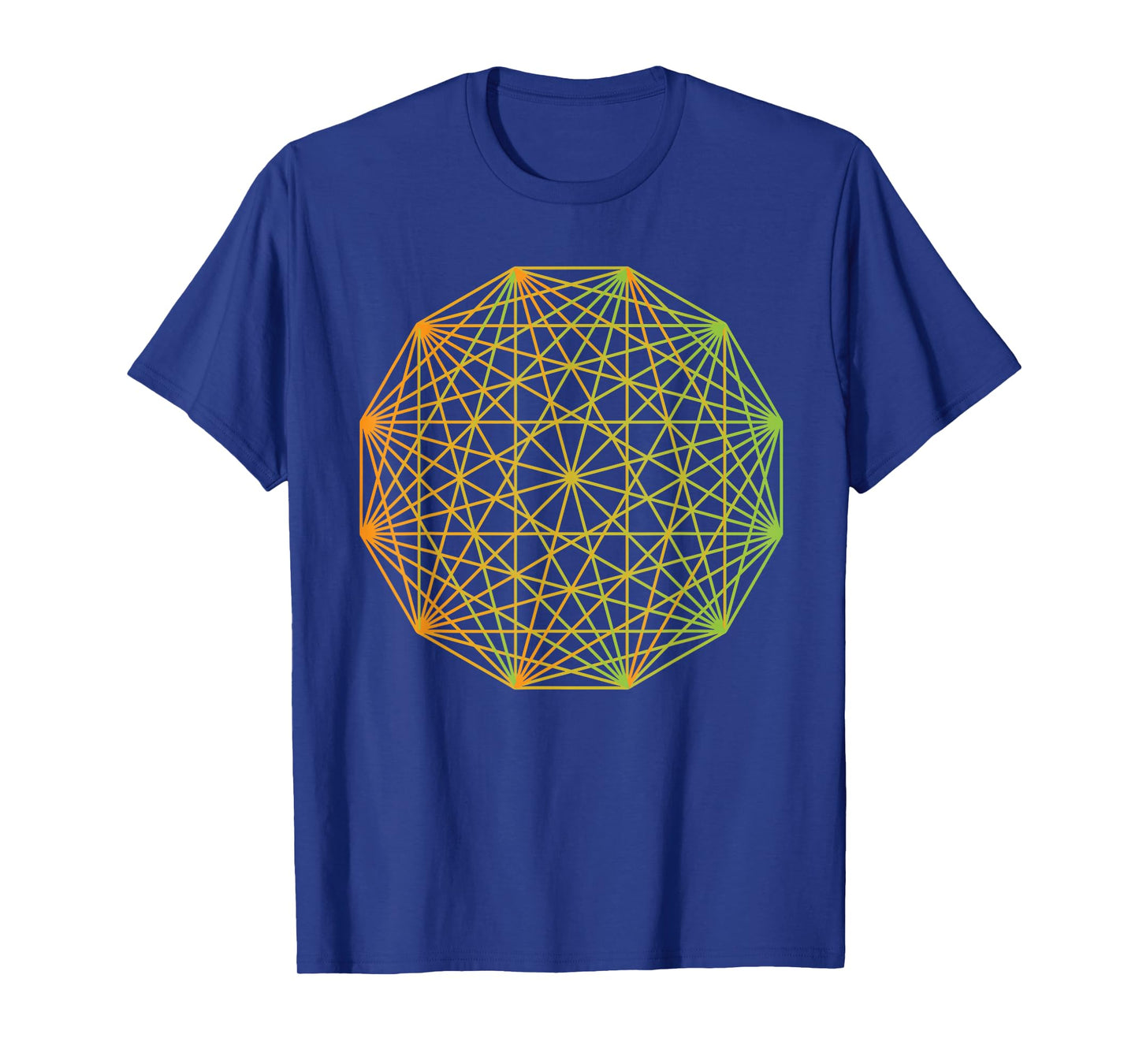 Tesseract Sacred Geometry Yoga Yantra Magic Symbol T-Shirt