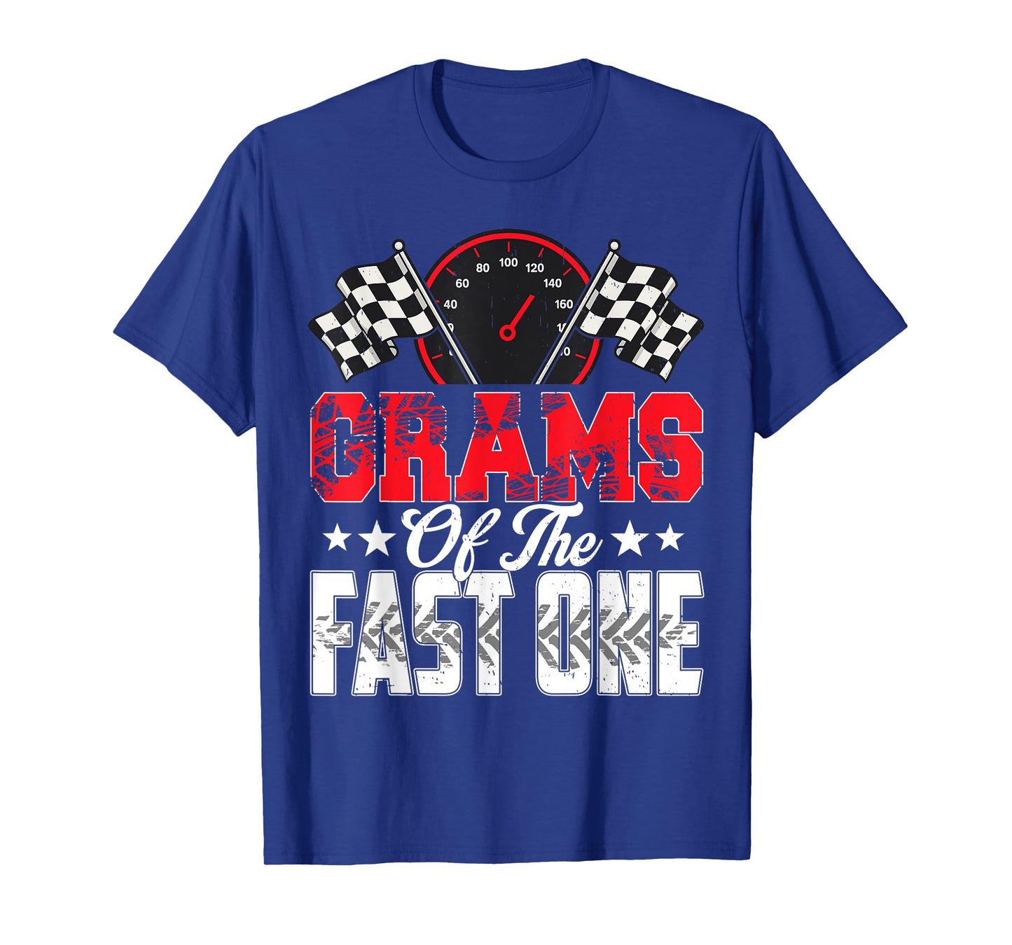 Grams of The Fast One Birthday 1st Race Car Family T-Shirt