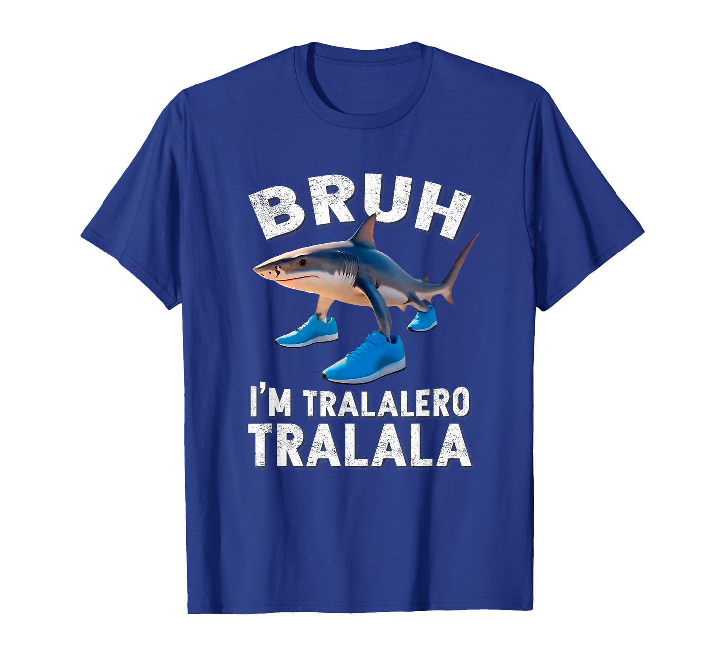 Funny Meme Lazy Halloween Costume Bruh I'm Tralalero Tralala T-Shirt