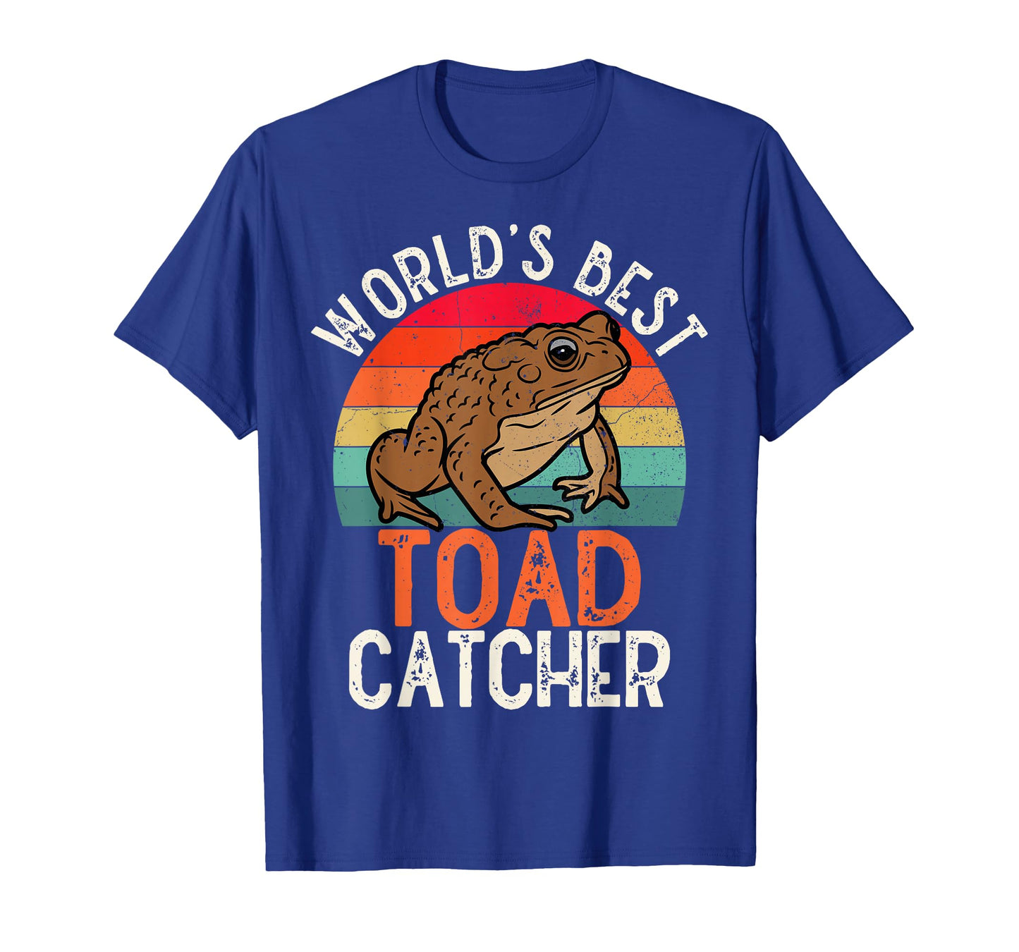 Worlds Best Toad Catcher Kids Boy Funny Amphibian Toad T-Shirt