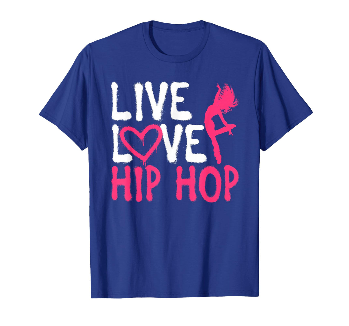 Cool Hip Hop Dancer Design For Women Girls Hip Hop Lovers T-Shirt