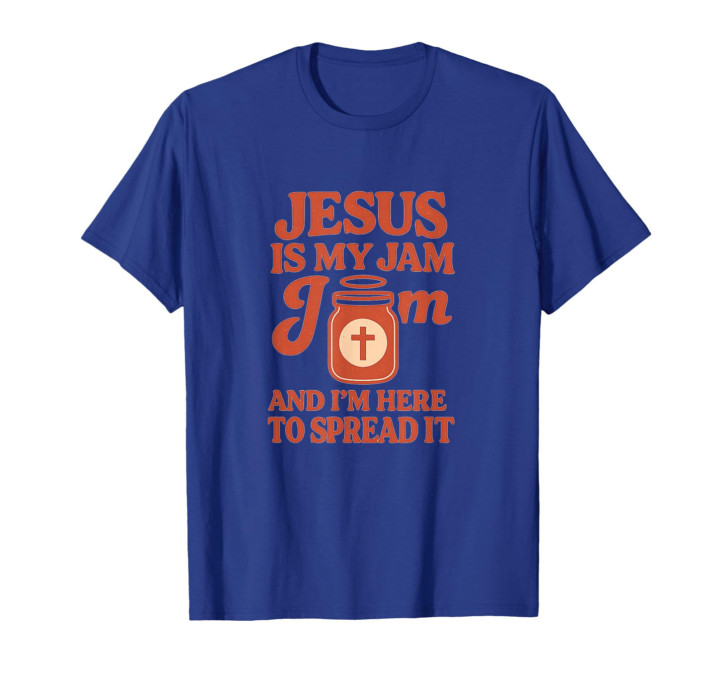 Jesus is My Jam Retro Christian Faith Funny Vintage Design T-Shirt
