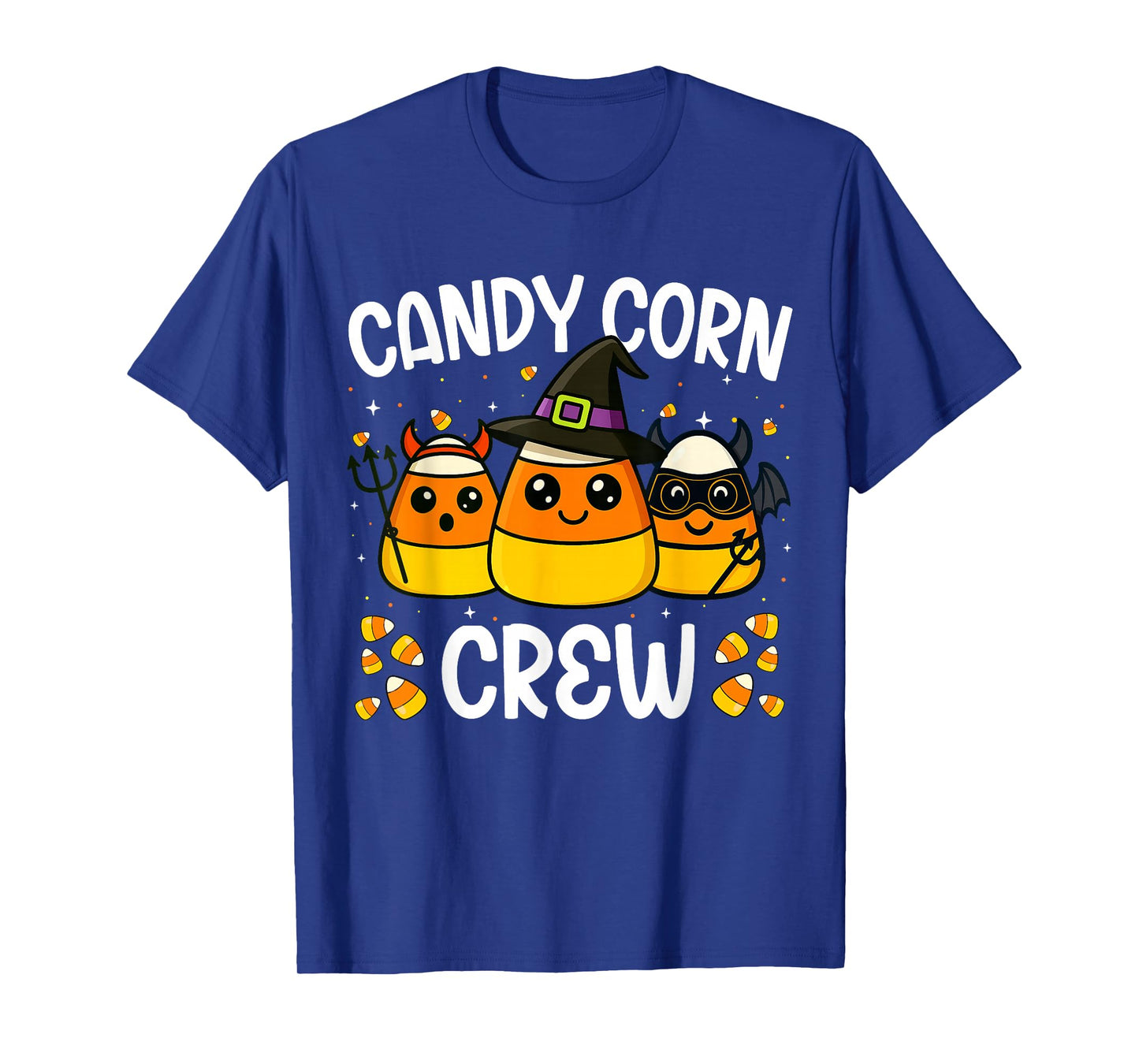 Candy Corn Crew Halloween Costume Men Women Kids T-Shirt